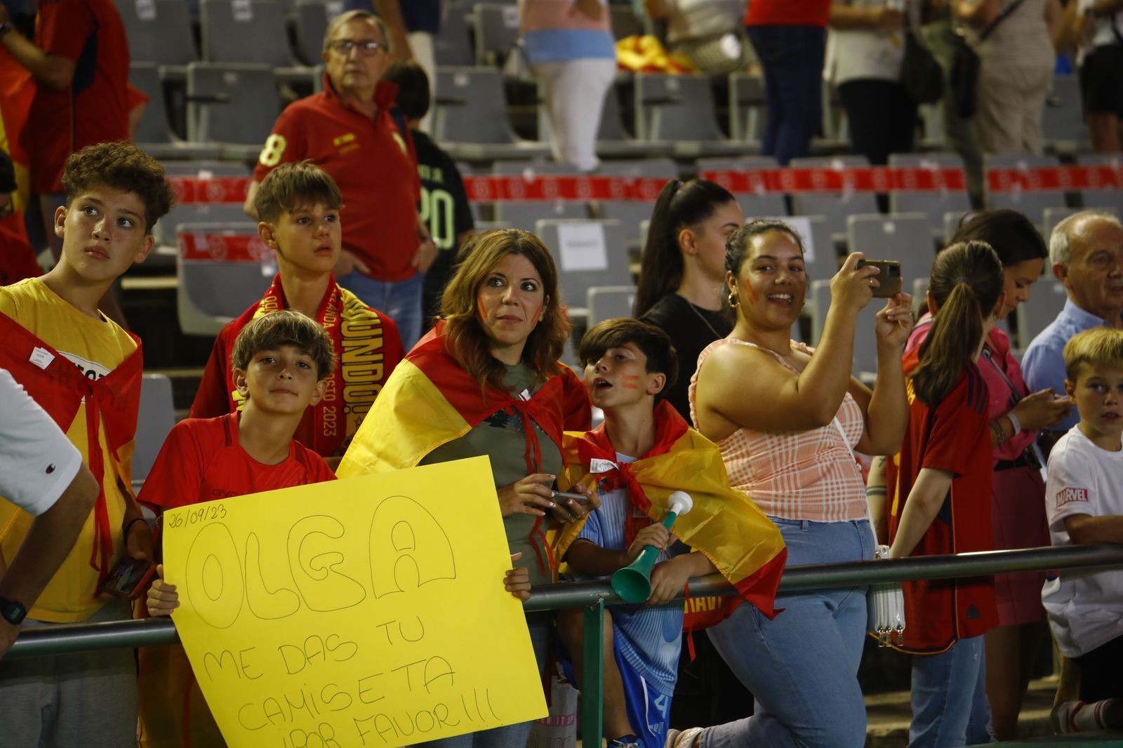 Las mejores fotos de la victoria de España ante Suiza en El Arcángel de Córdoba