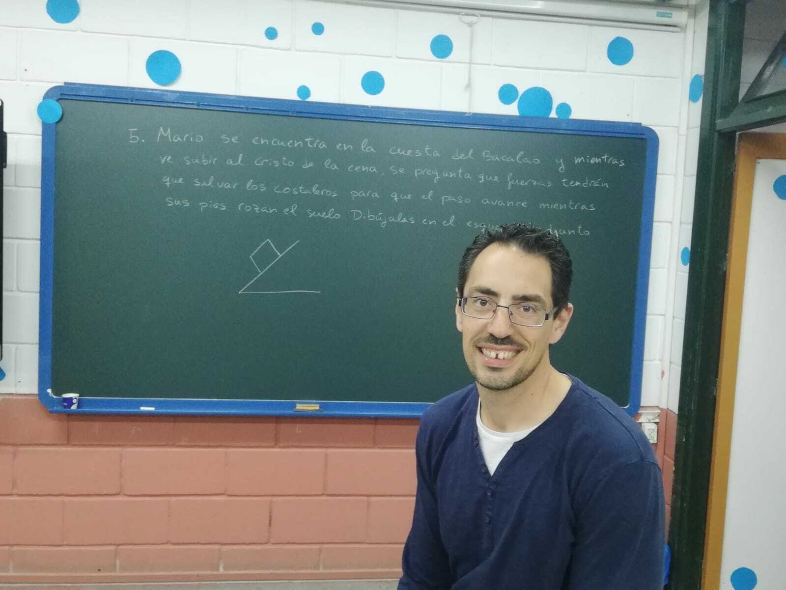 José Miguel Chaparro, profesor del IES Punta del Verde de Sevilla.