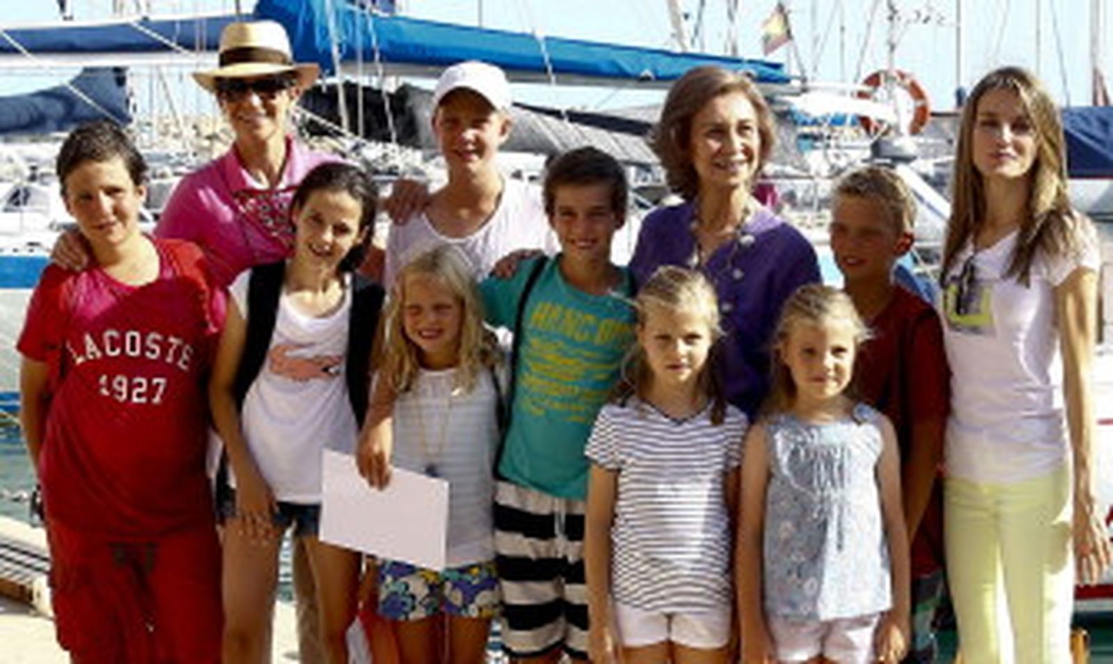 Doña Letizia se une al verano real en Palma de Mallorca