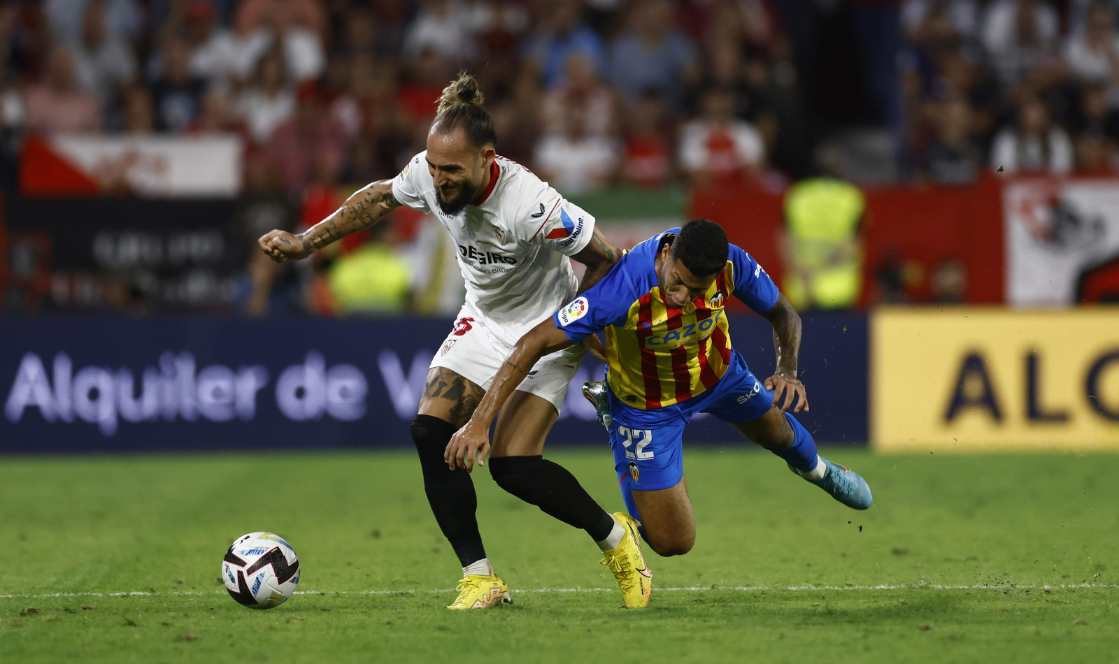 Las imágenes del Sevilla-Valencia