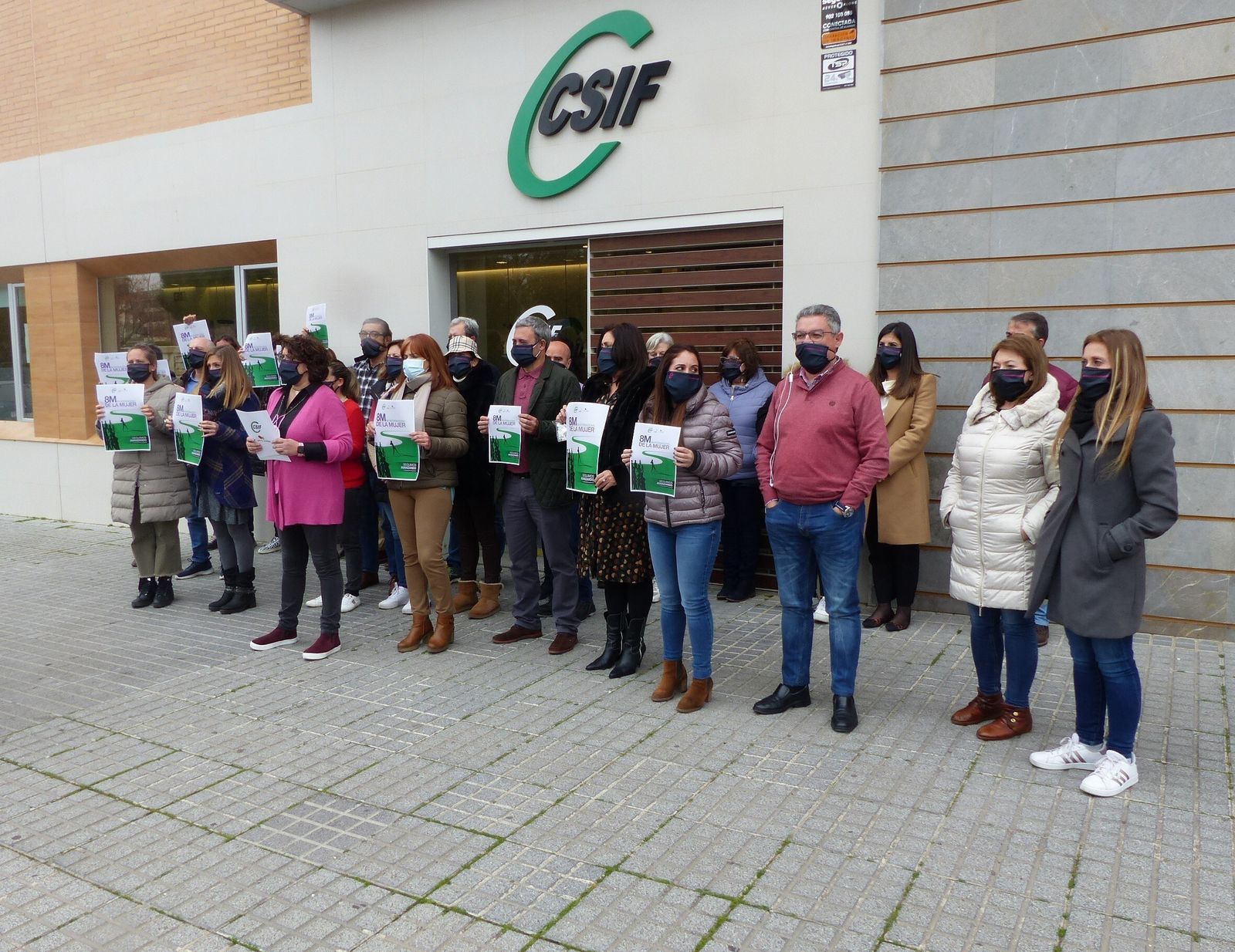 El CSIF conmemora el 8-M.