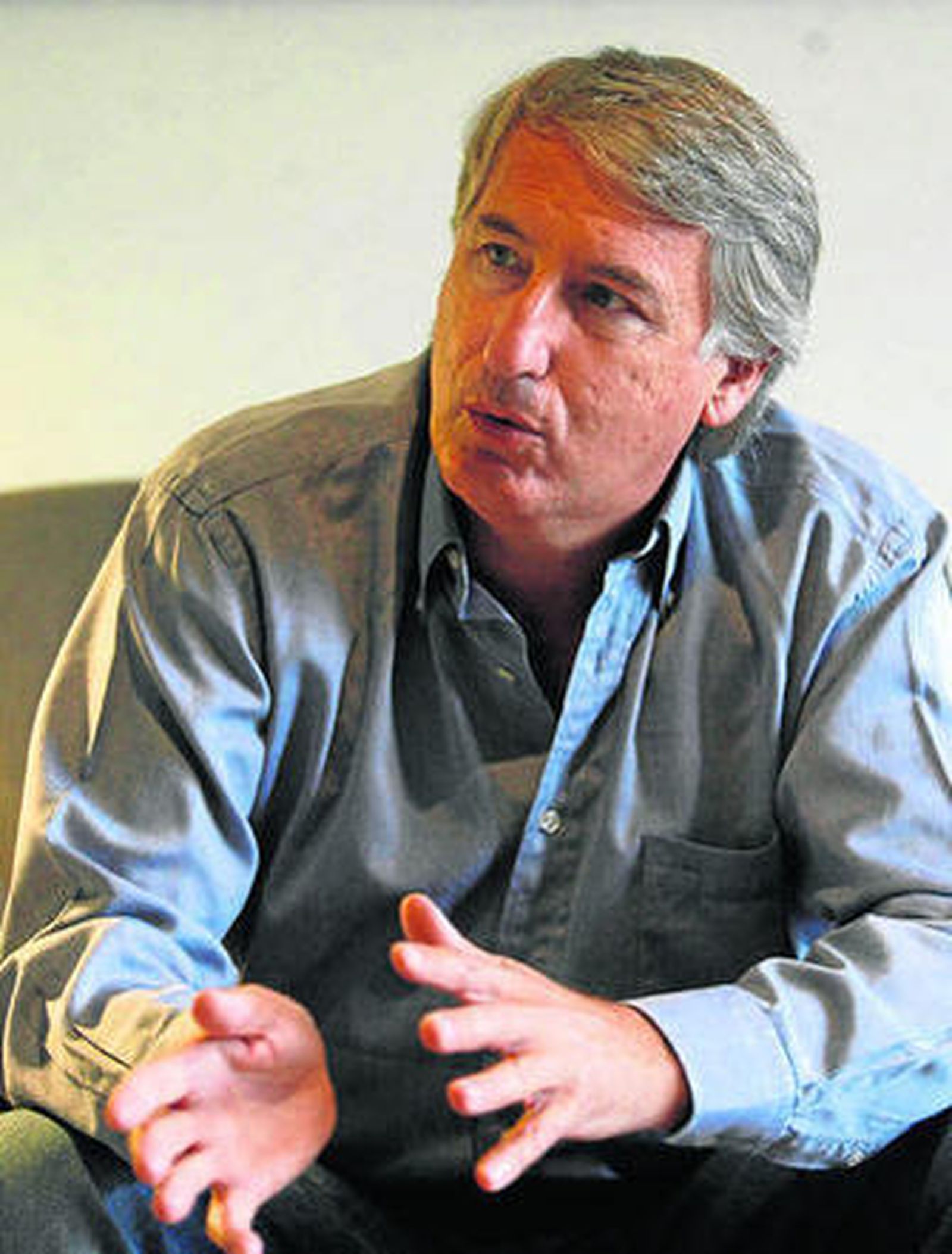 Juan Luis Rascón, en una entrevista reciente.