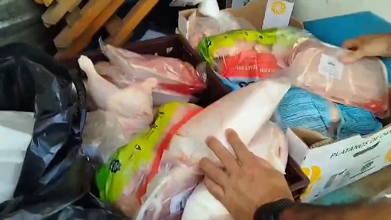 El Seprona retira más de 250 kilos de alimentos que iban a ser consumidos en la Feria