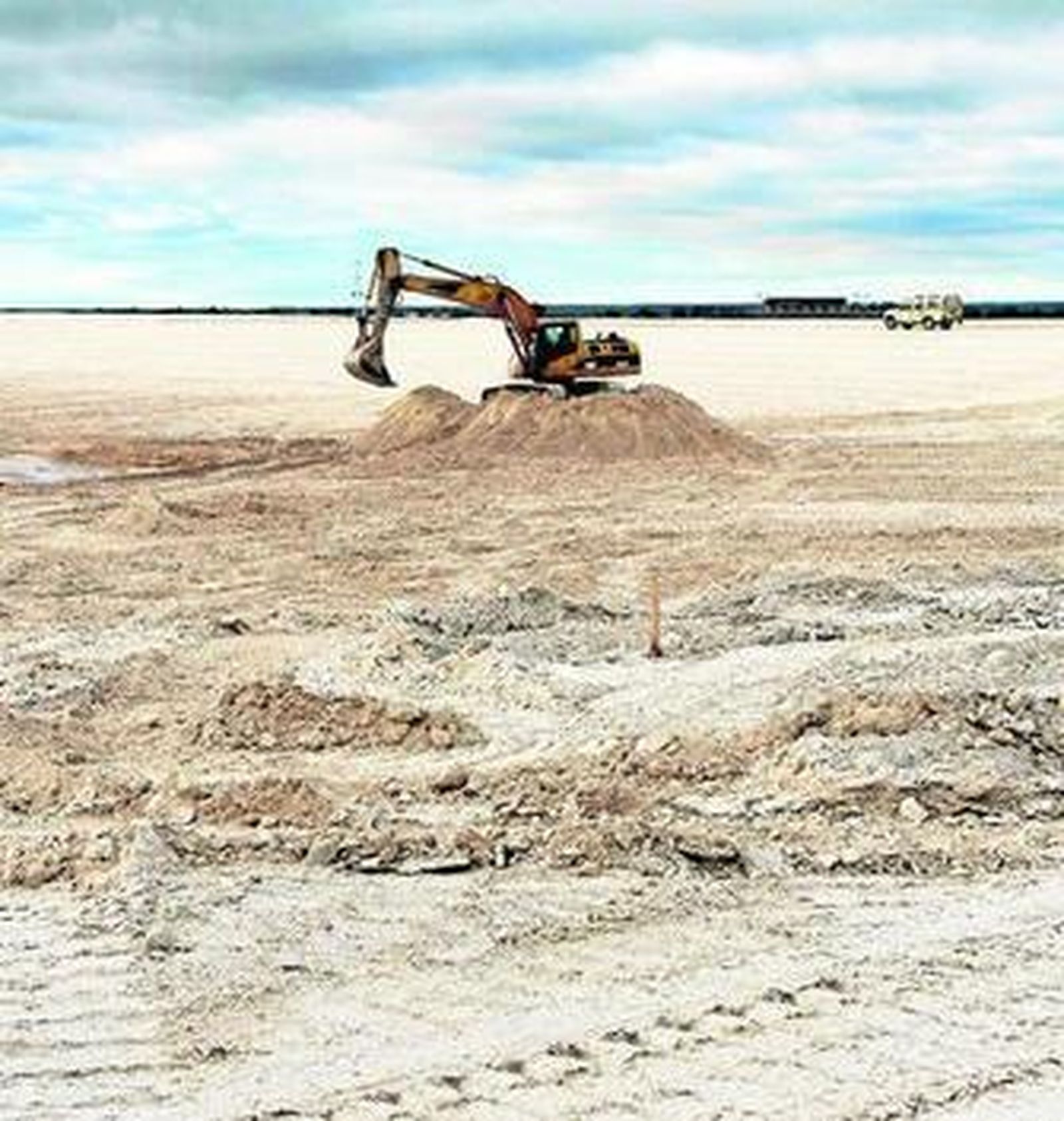 Estado de las balsas de fosfoyeso a principios de este año.