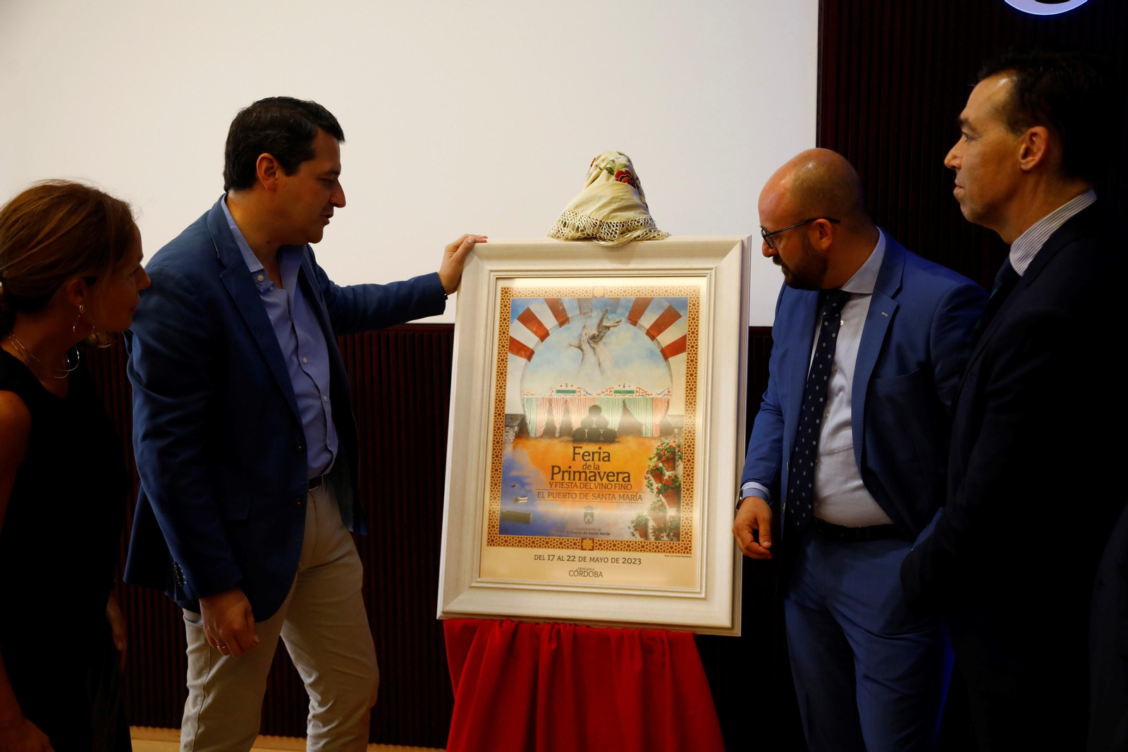 Un momento de la presentación del cartel de la Feria de este año en Córdoba Un momento de la presentación del cartel de la Feria de este año en Córdoba