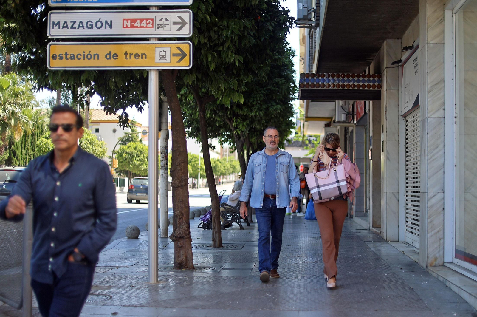 Así se vivió el apagón en las calles de Huelva, en imágenes