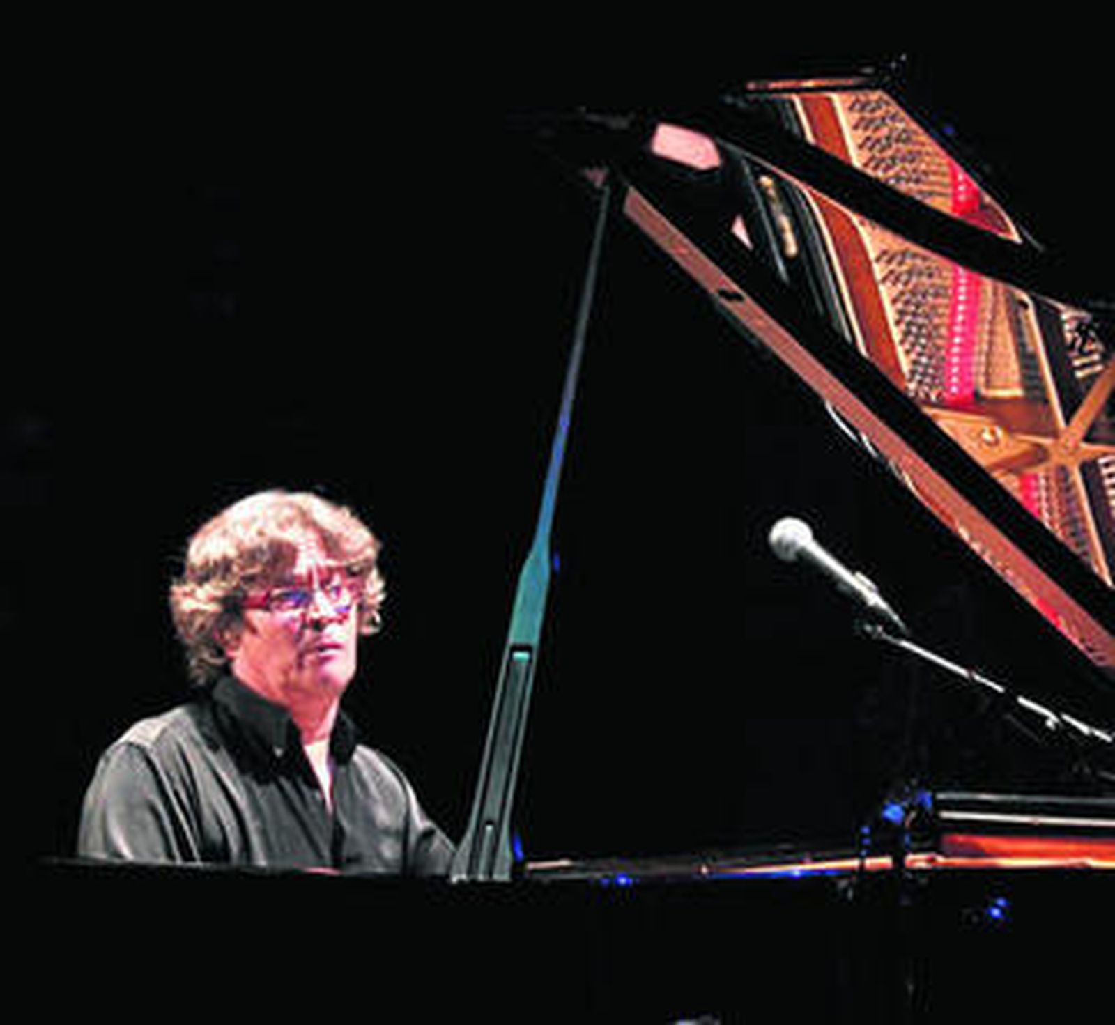 Chano Domínguez, durante un concierto ofrecido el año pasado en Granada.