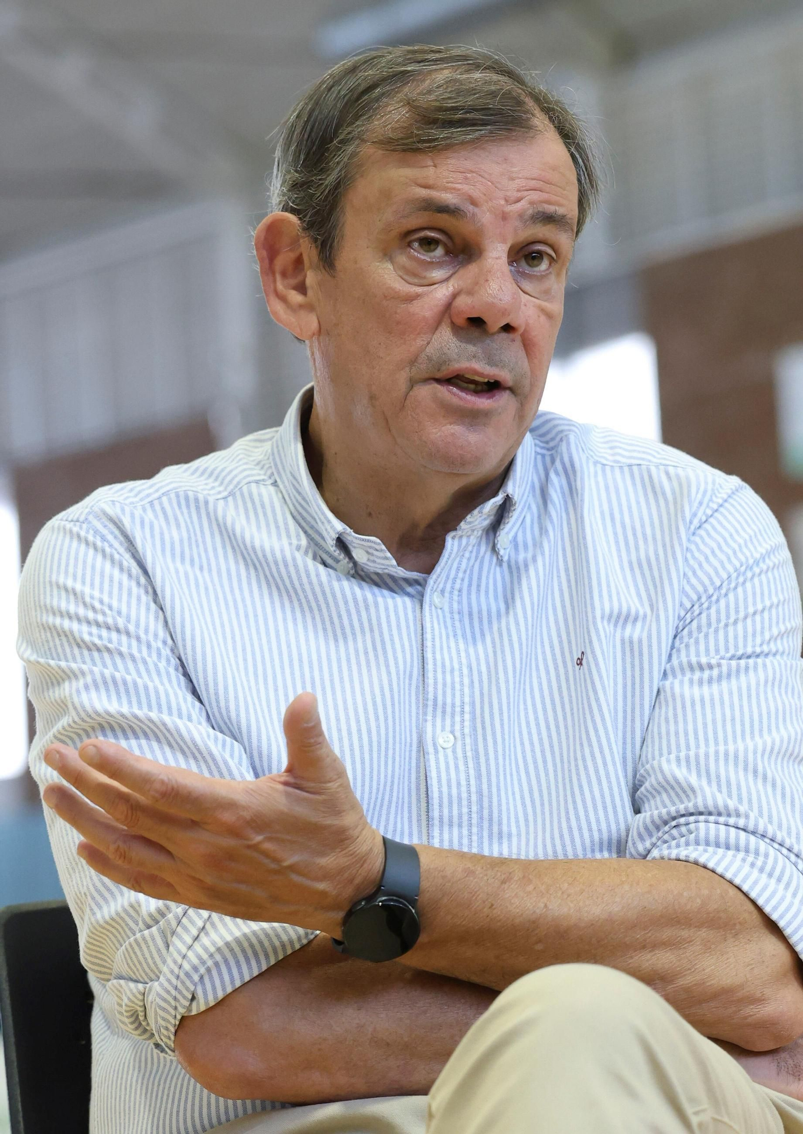 La entrevista a Juanma Rodríguez, en fotos