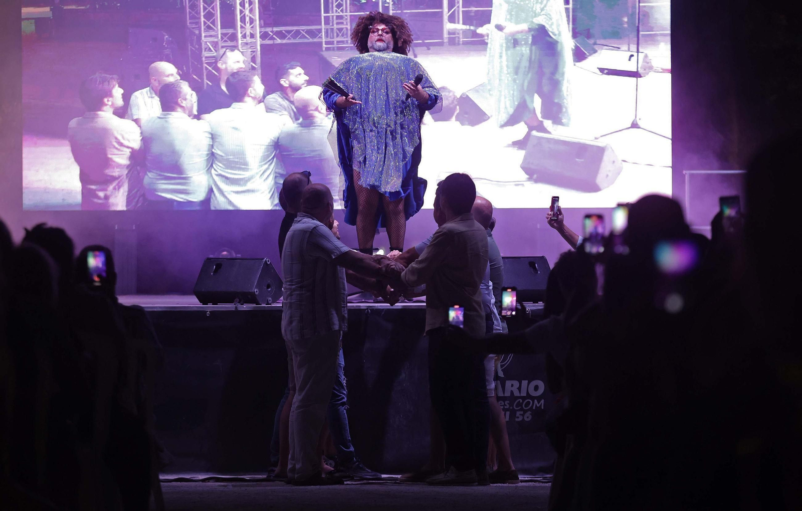 Fotos del espectáculo de Martita de Graná en Algeciras