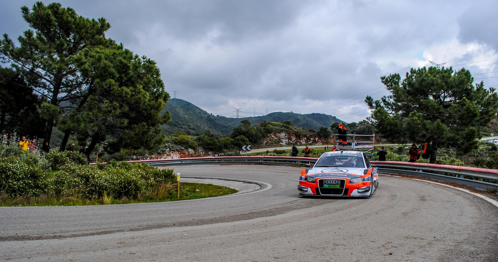 Imagen de la subida a Peñas Blancas.