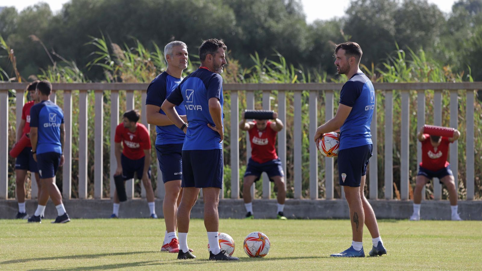 Fotos del primer entrenamiento del Algeciras CF