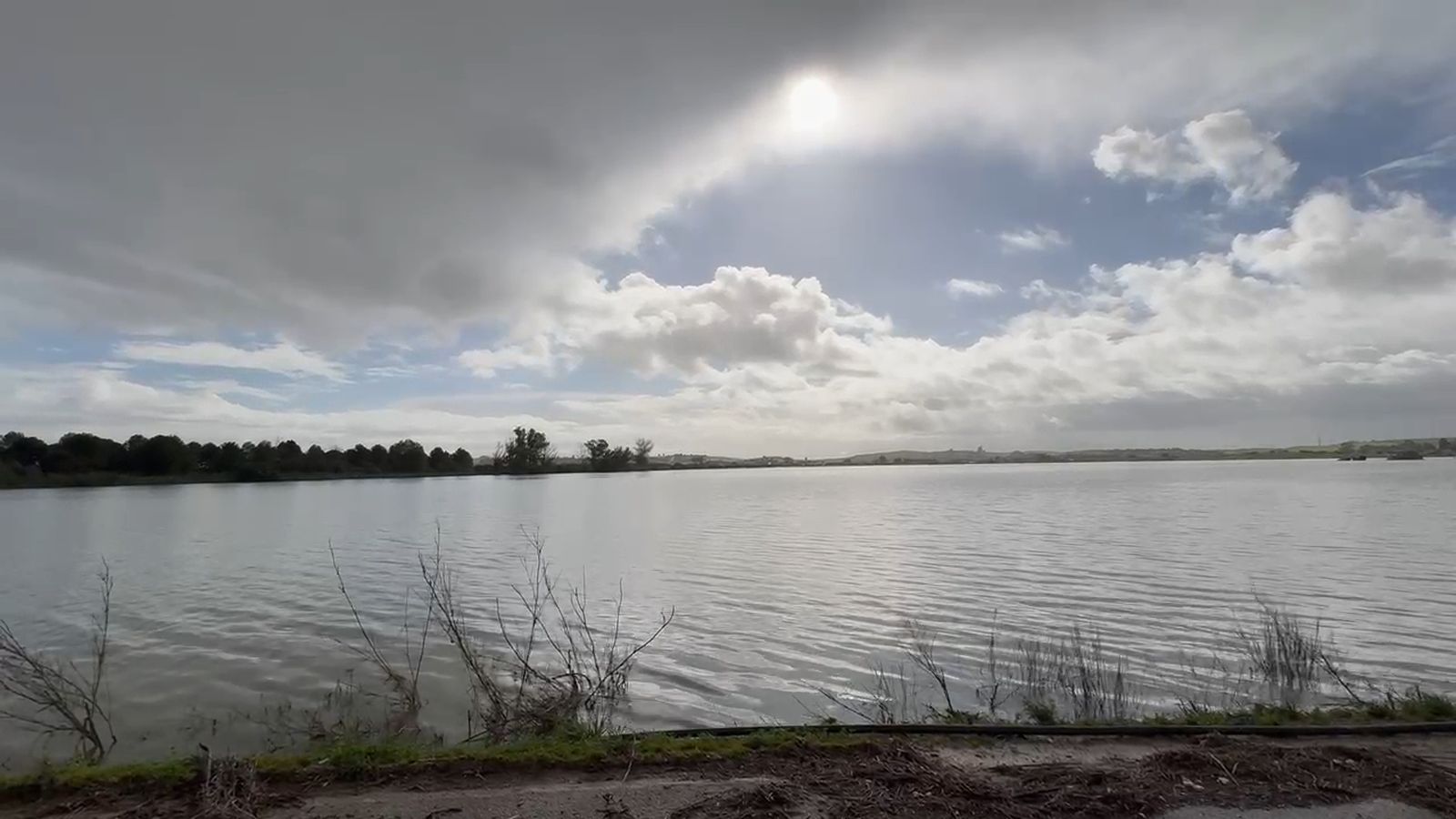 Así está el río Guadalete este martes 3 al mediodía