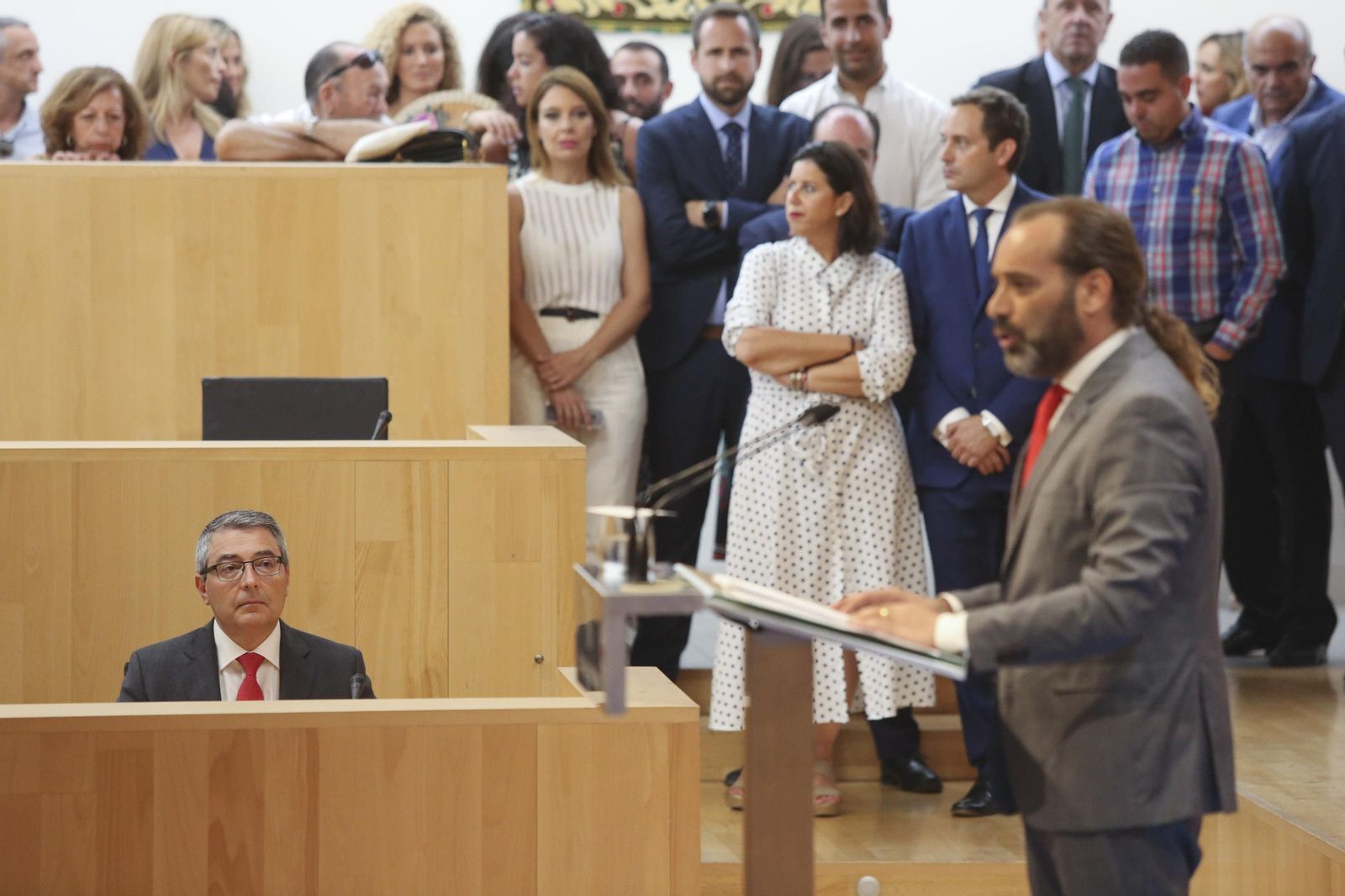 Las fotos del Pleno de la constitución de la Diputación de Málaga
