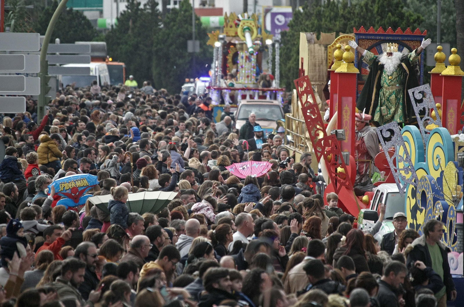 Imágenes de la Cabalgata en Algeciras