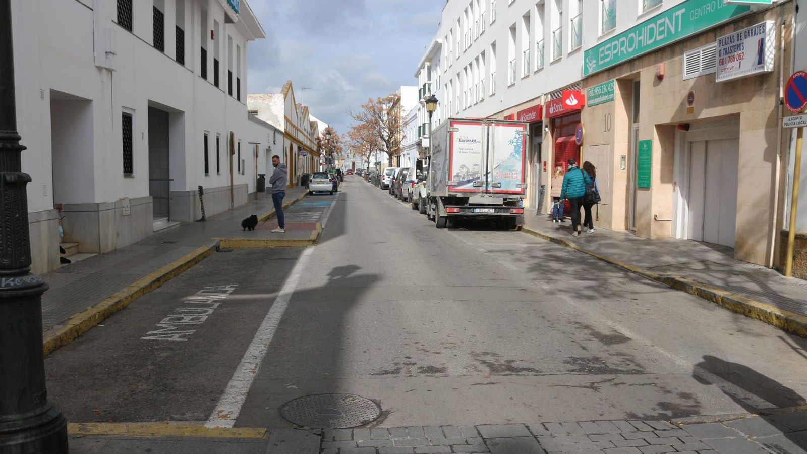 Arroyuelo antes de las obras realizadas, gracias a los fondos europeos.