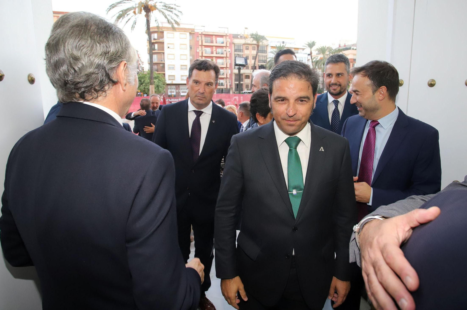 Imágenes de la recepción a los invitados a la gala de los Onubenses del Año