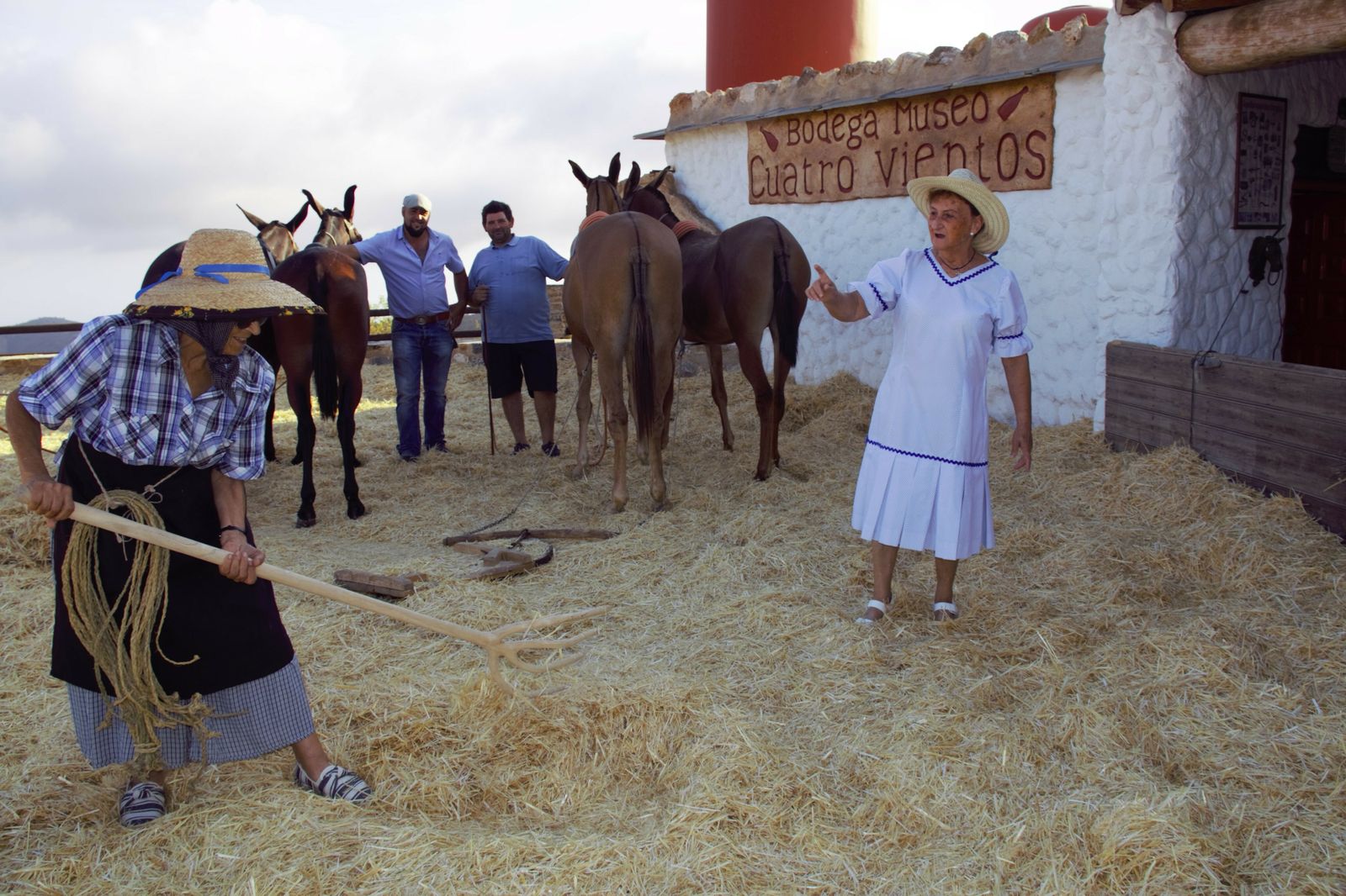 La parva incluye representaciones que muestran cómo se vivía a principio del siglo XX.