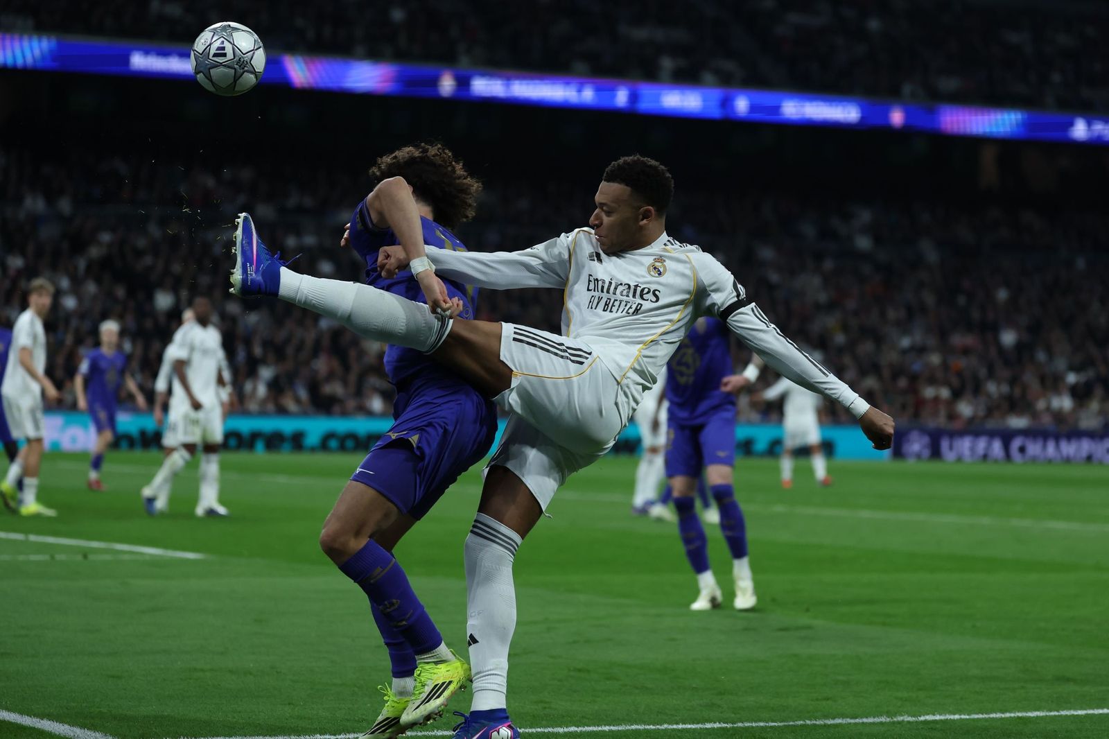 Las fotos del Real Madrid-Mónaco
