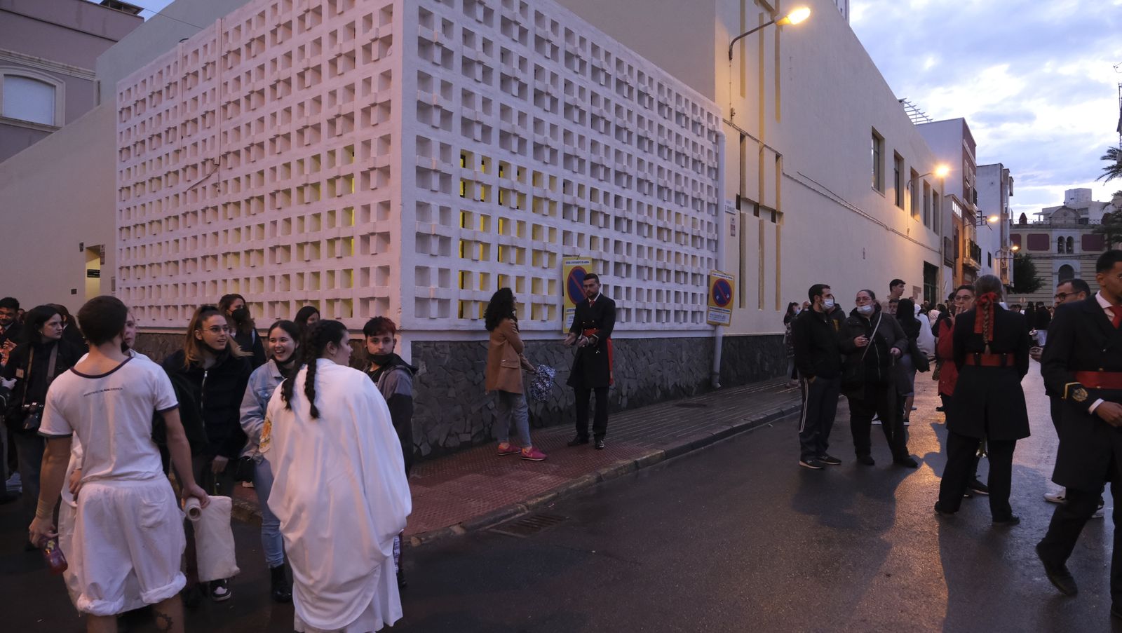 Procesión de Macarena en Almería, en imágenes.