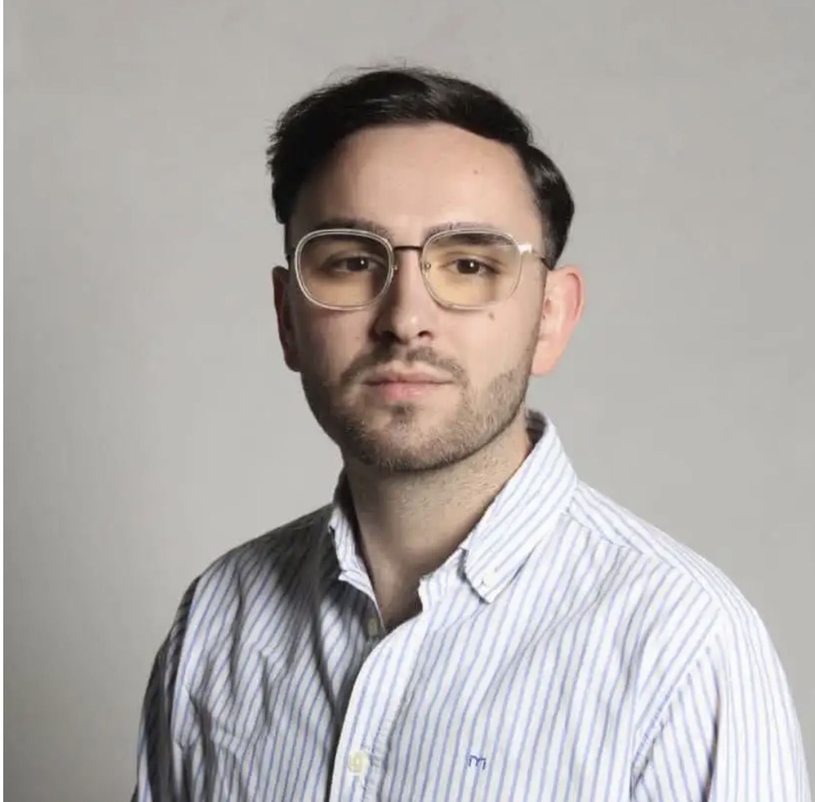 El artista Rafael Muñoz