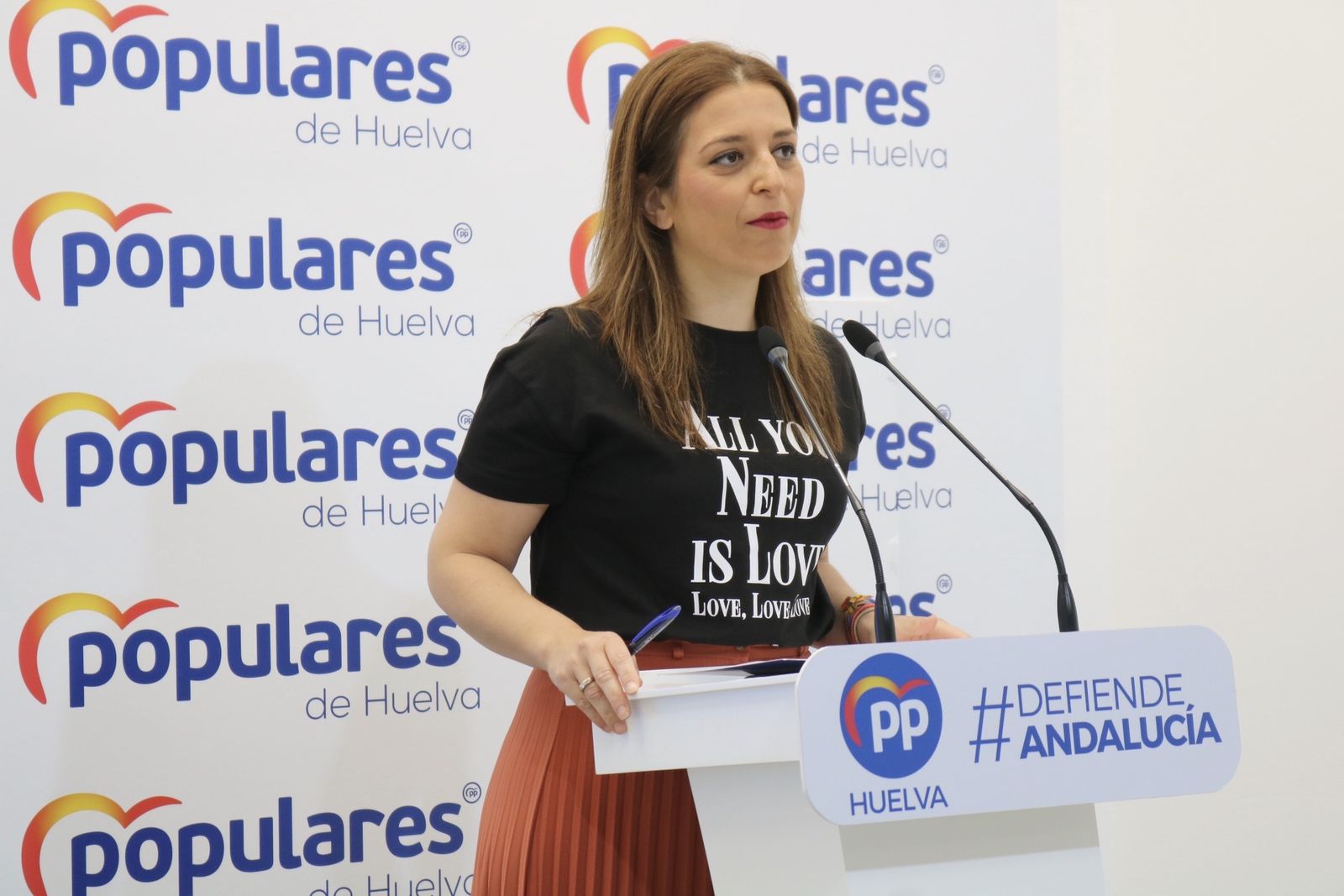 Paqui Rosa, portavoz del PP de Huelva.