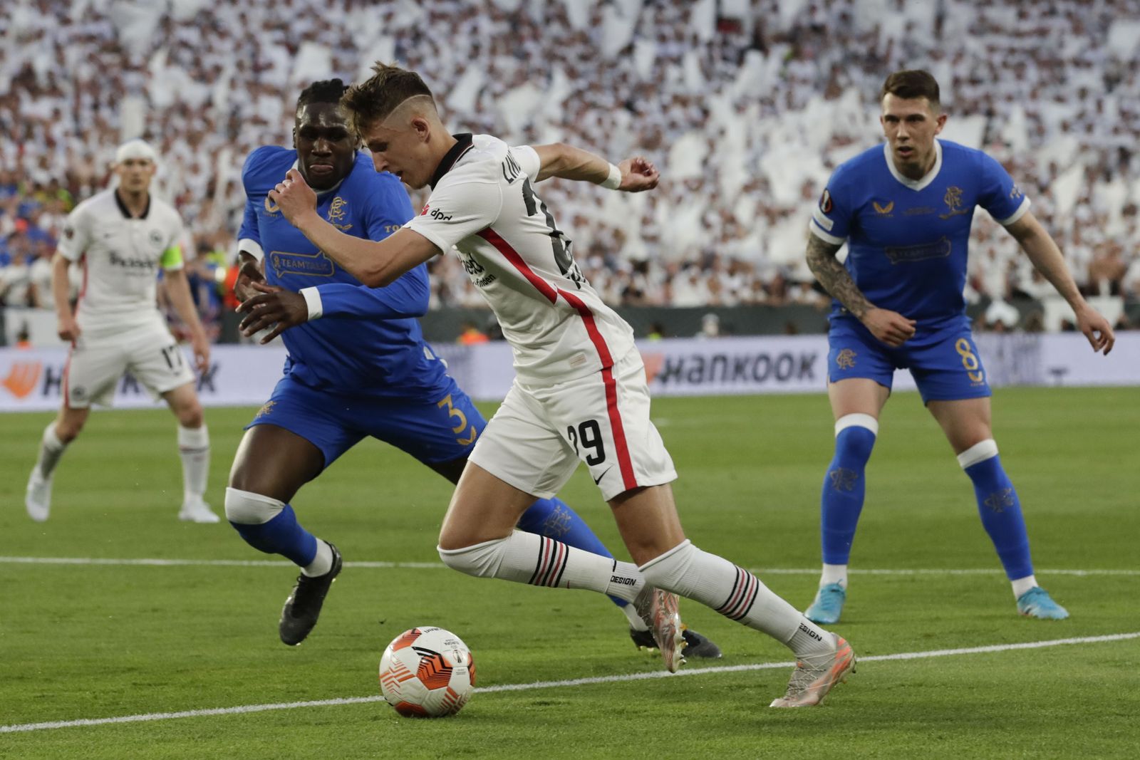 Las fotos del Eintracht-Rangers, la final de la Europa League en Sevilla