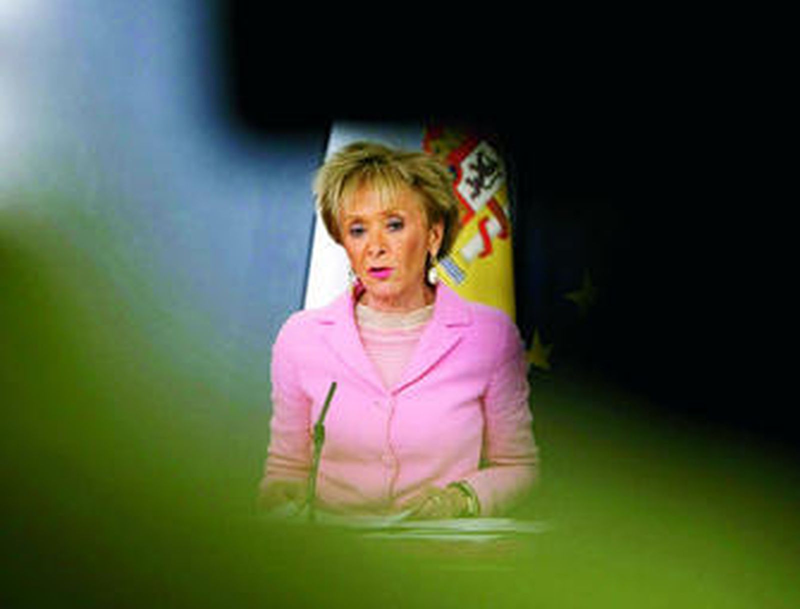 La vicepresidenta Fernández de la Vega.