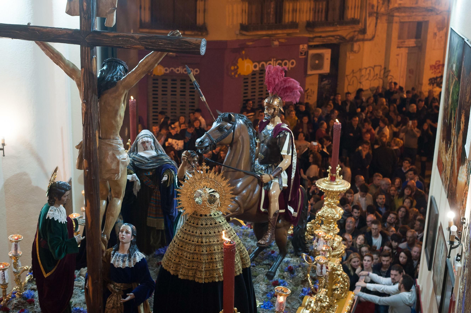 Las fotos de la Sangre del Miércoles Santo en Málaga