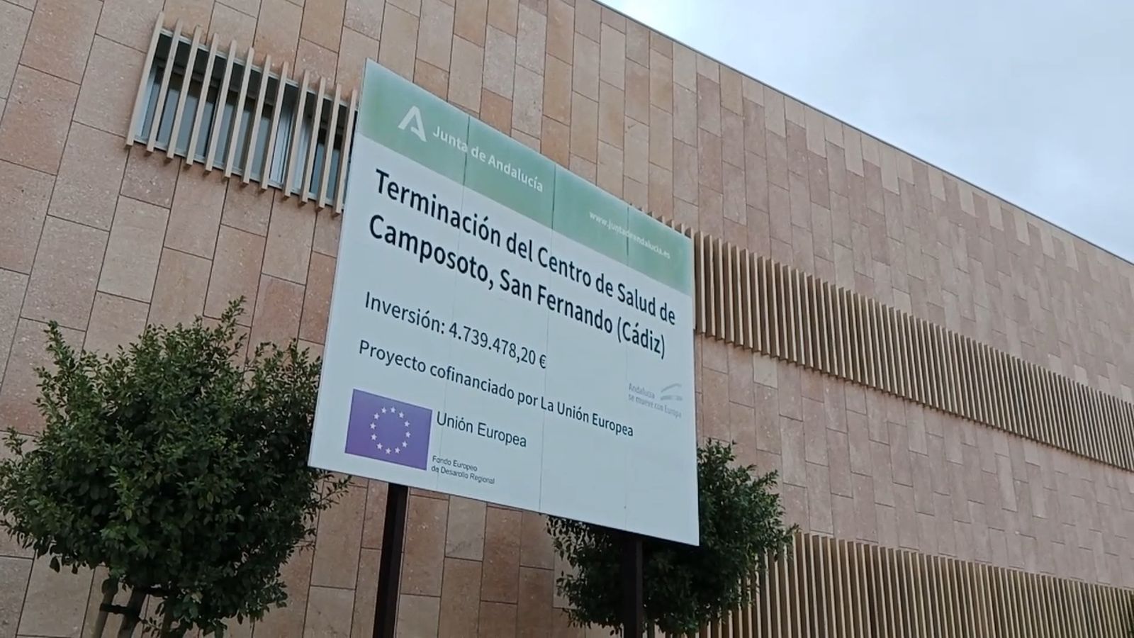 Centro de salud de Camposoto en San Fernando