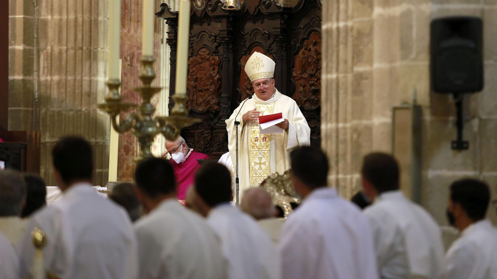 Última misa de D. José Mazuelos en Jerez como Obispo de Asidonia Jerez