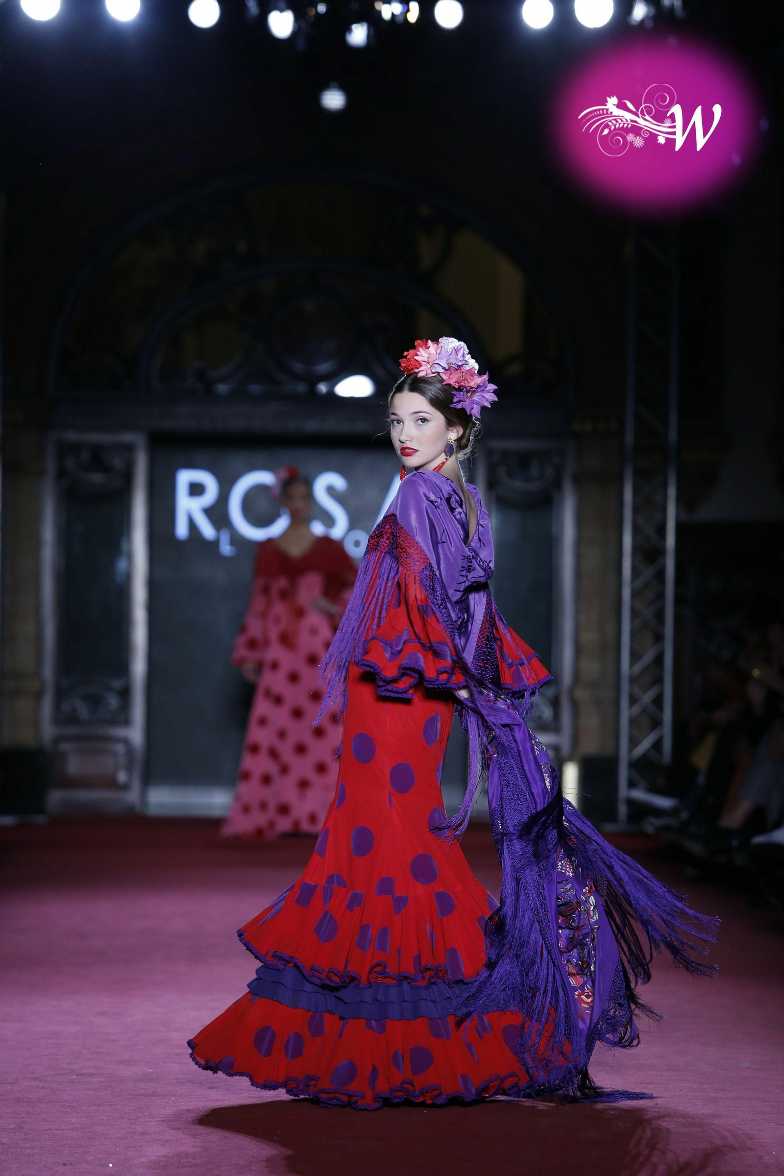 Las fotos del desfile de Rosa León en Viva by We Love Flamenco 2020