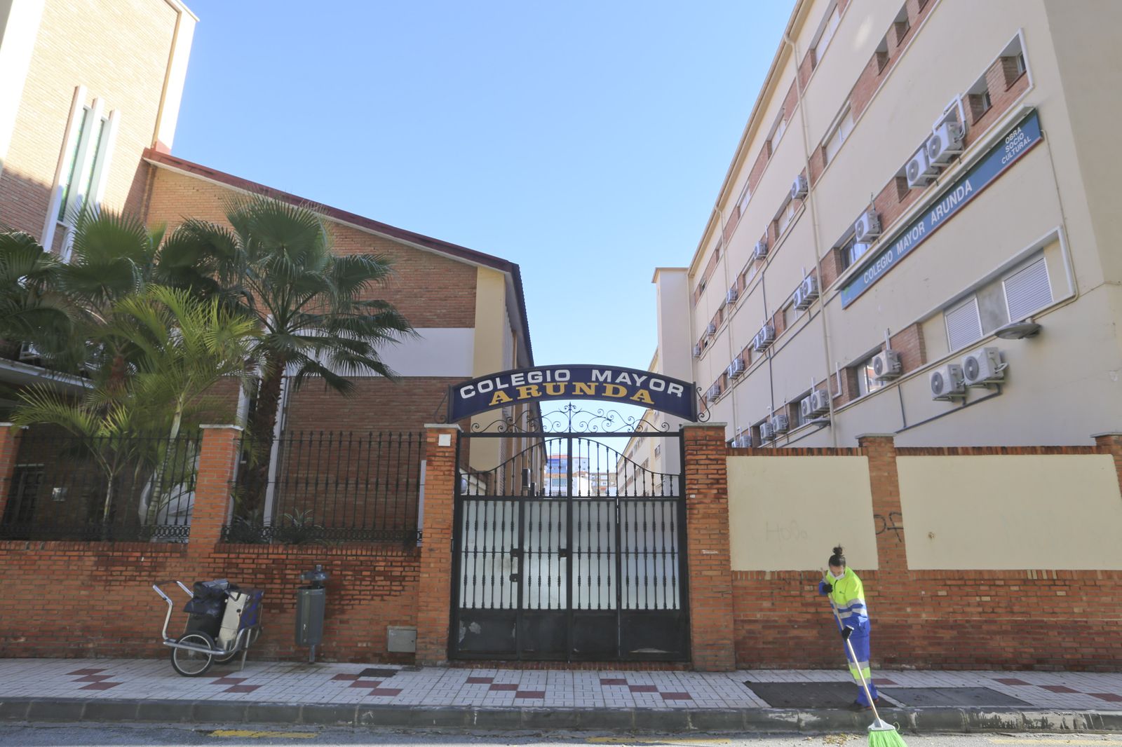 Colegio Arunda, en la barriada de La Paz.