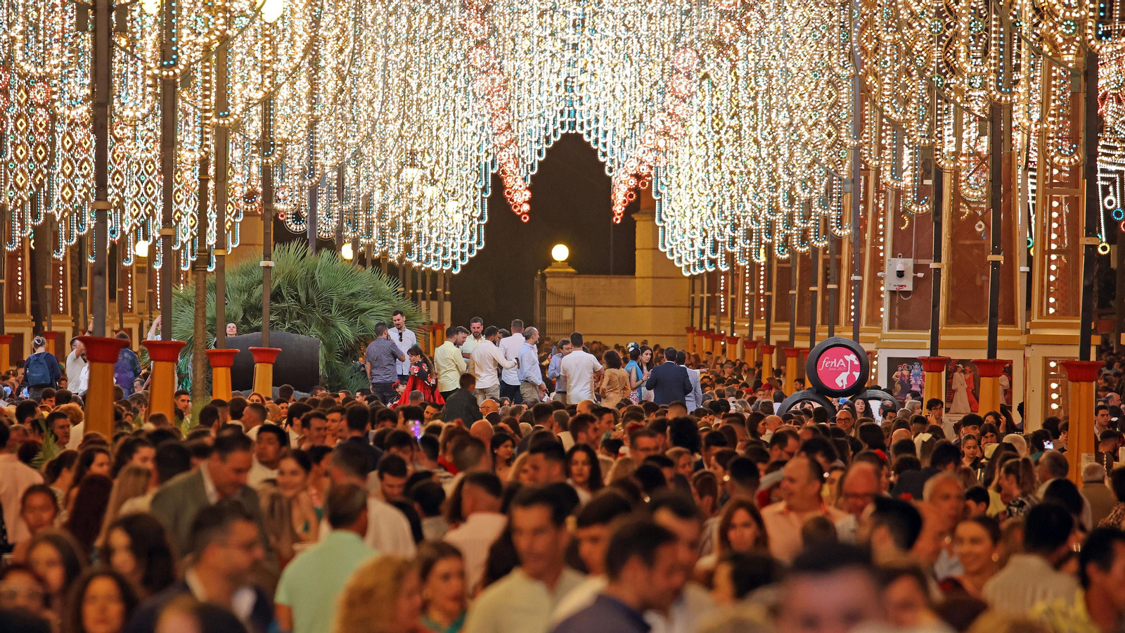 Sábado de Feria y alumbrado en Jerez