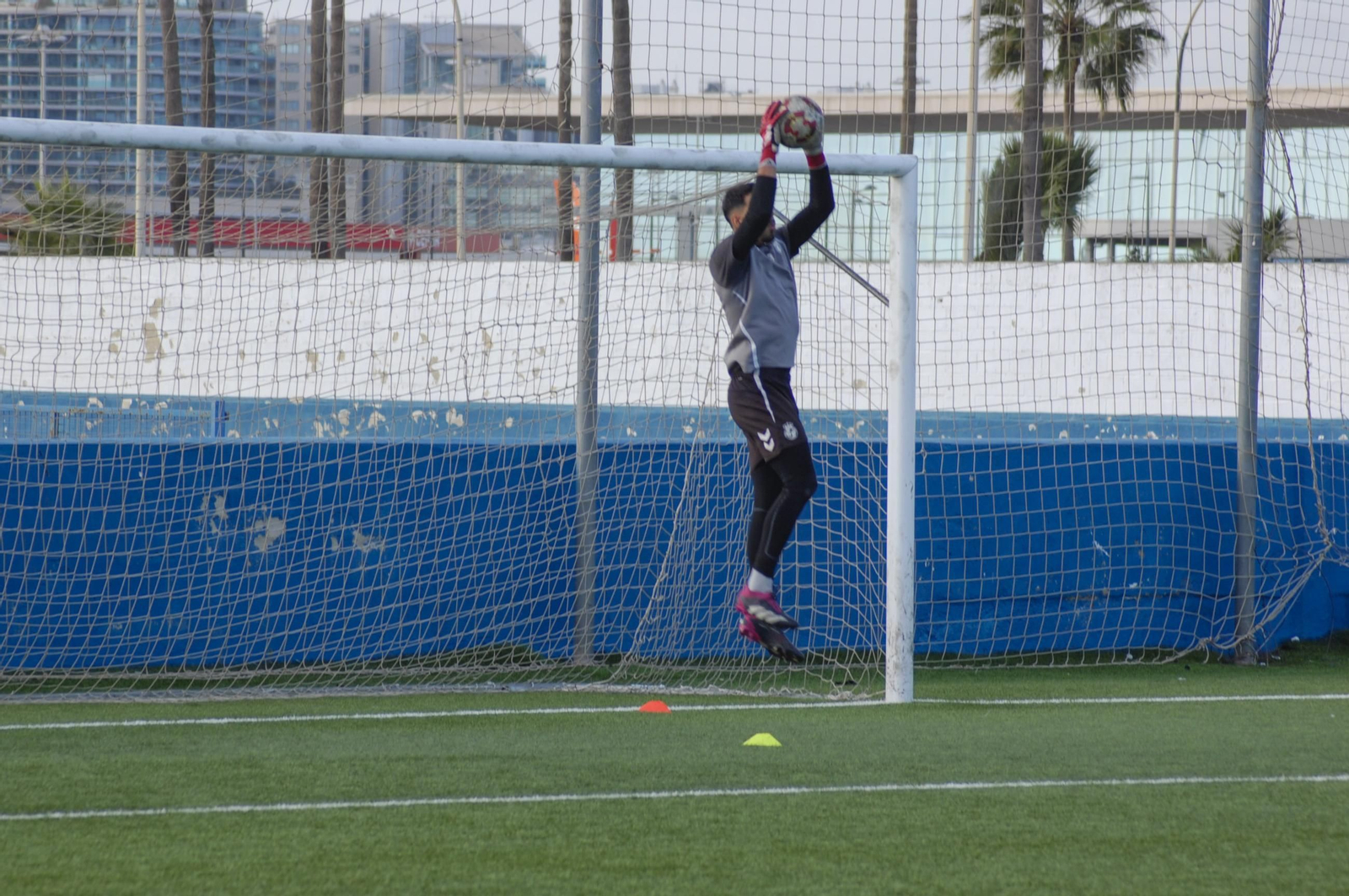 Las fotos del entrenamiento de la Balona previo al partido con el Sevilla C
