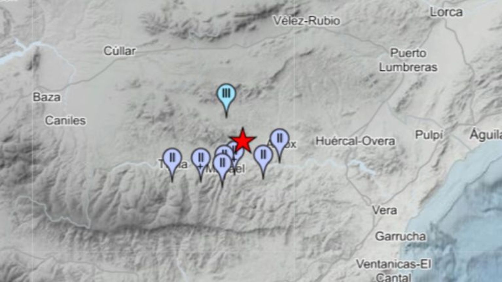Terremoto en Partaloa este jueves 12 de febrero.