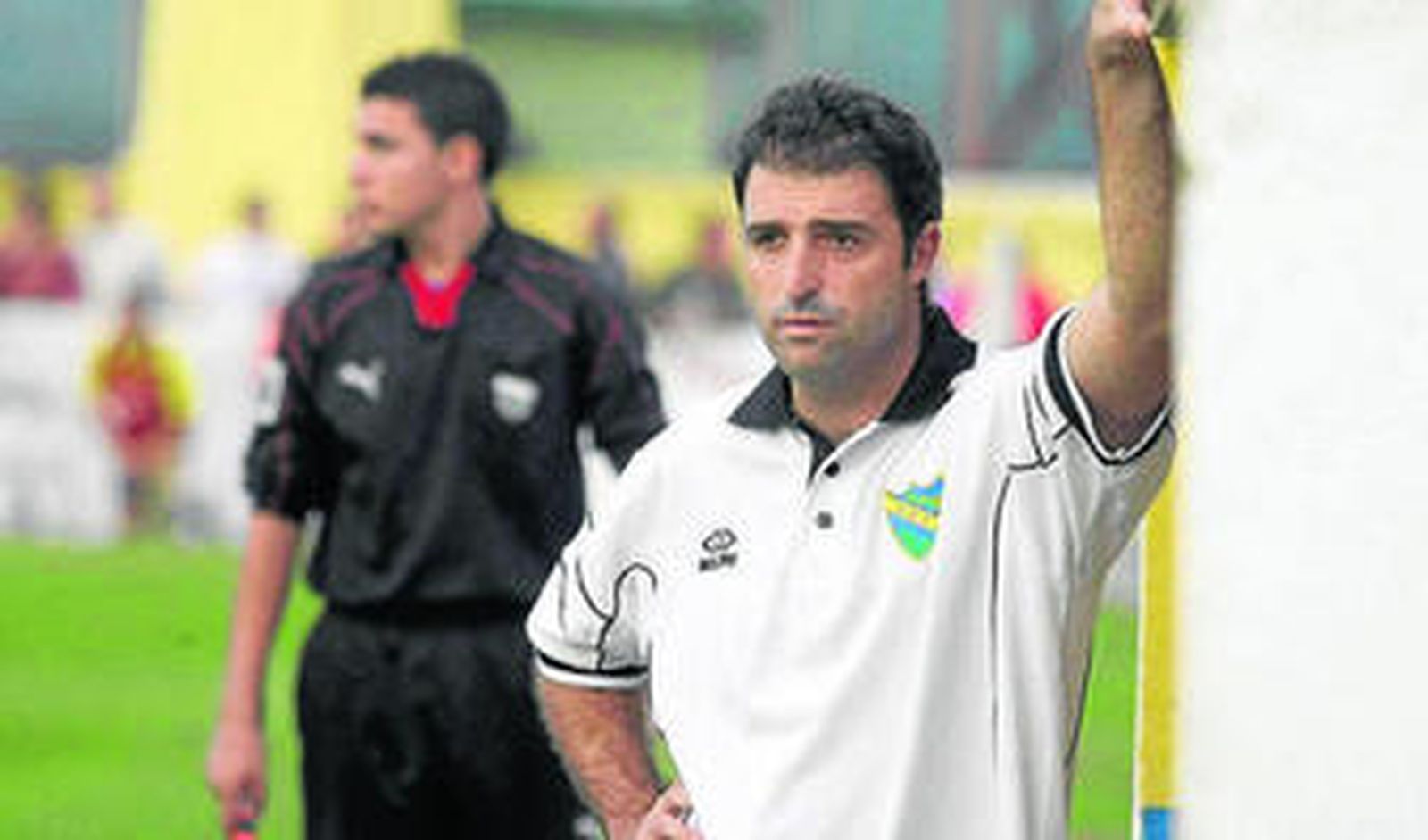 José Luis Vega, en su etapa como preparador de la UD Tesorillo.