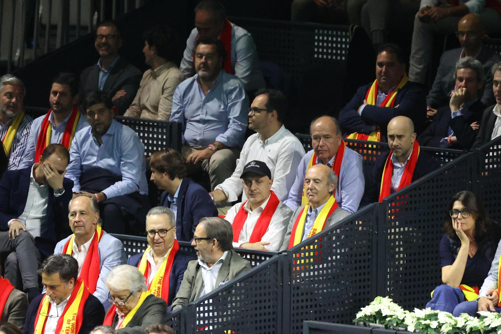 Búscate en las gradas del Carpena en la Copa Davis de Málaga