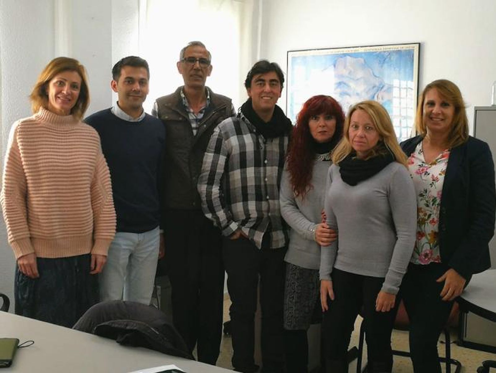 El equipo de profesionales de la Asociación de Personas con Depresión y/o Ansiedad ‘Bello Amanecer’.