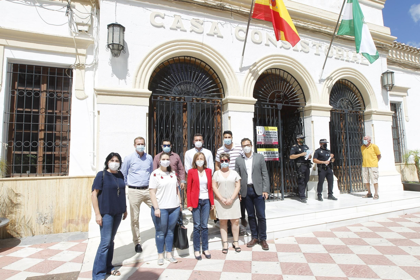 Fotogalería moción de censura Ayuntamiento de Huércal Overa