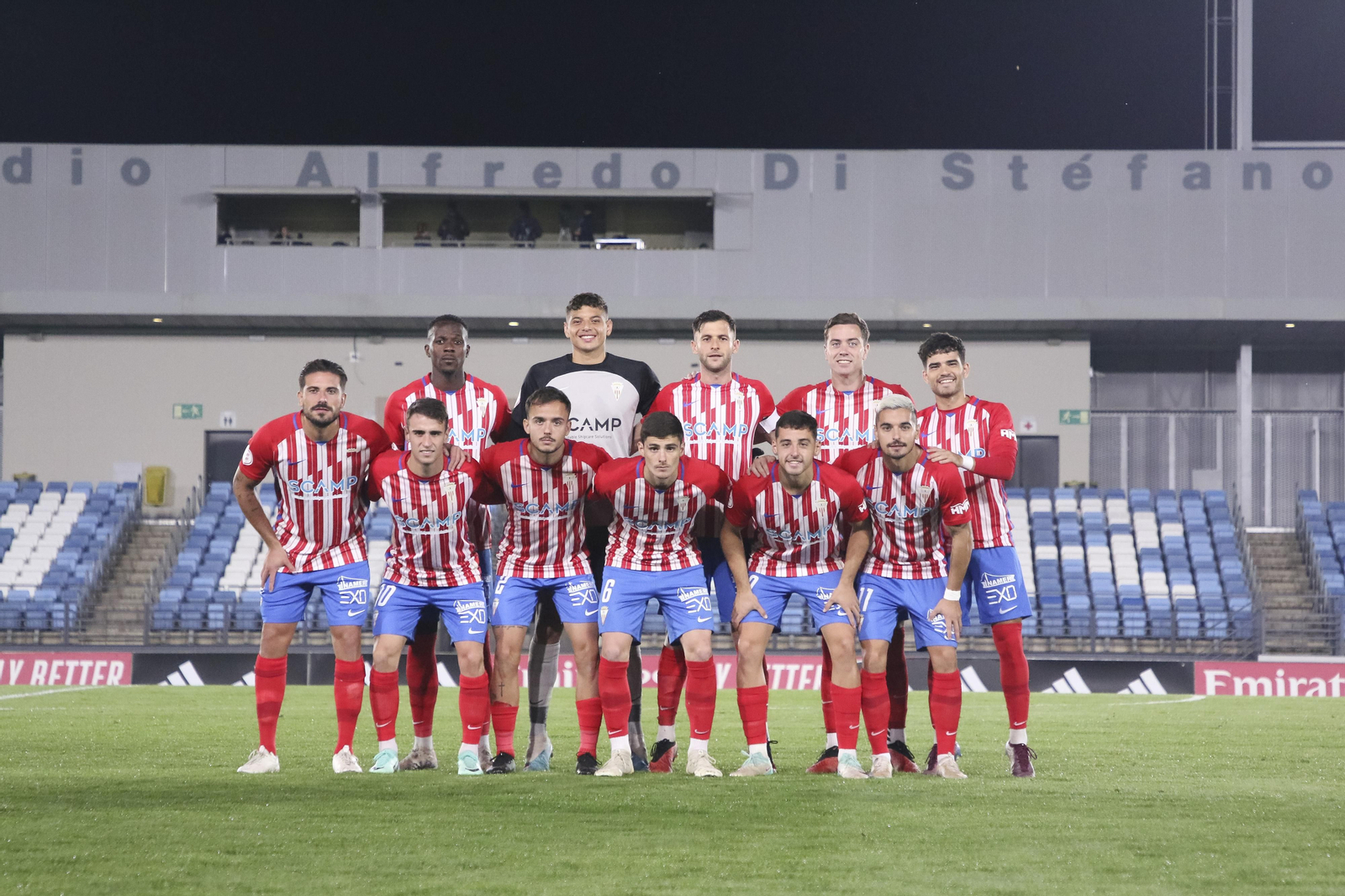 El once que presentó el Algeciras en el Alfredo Di Stéfano.