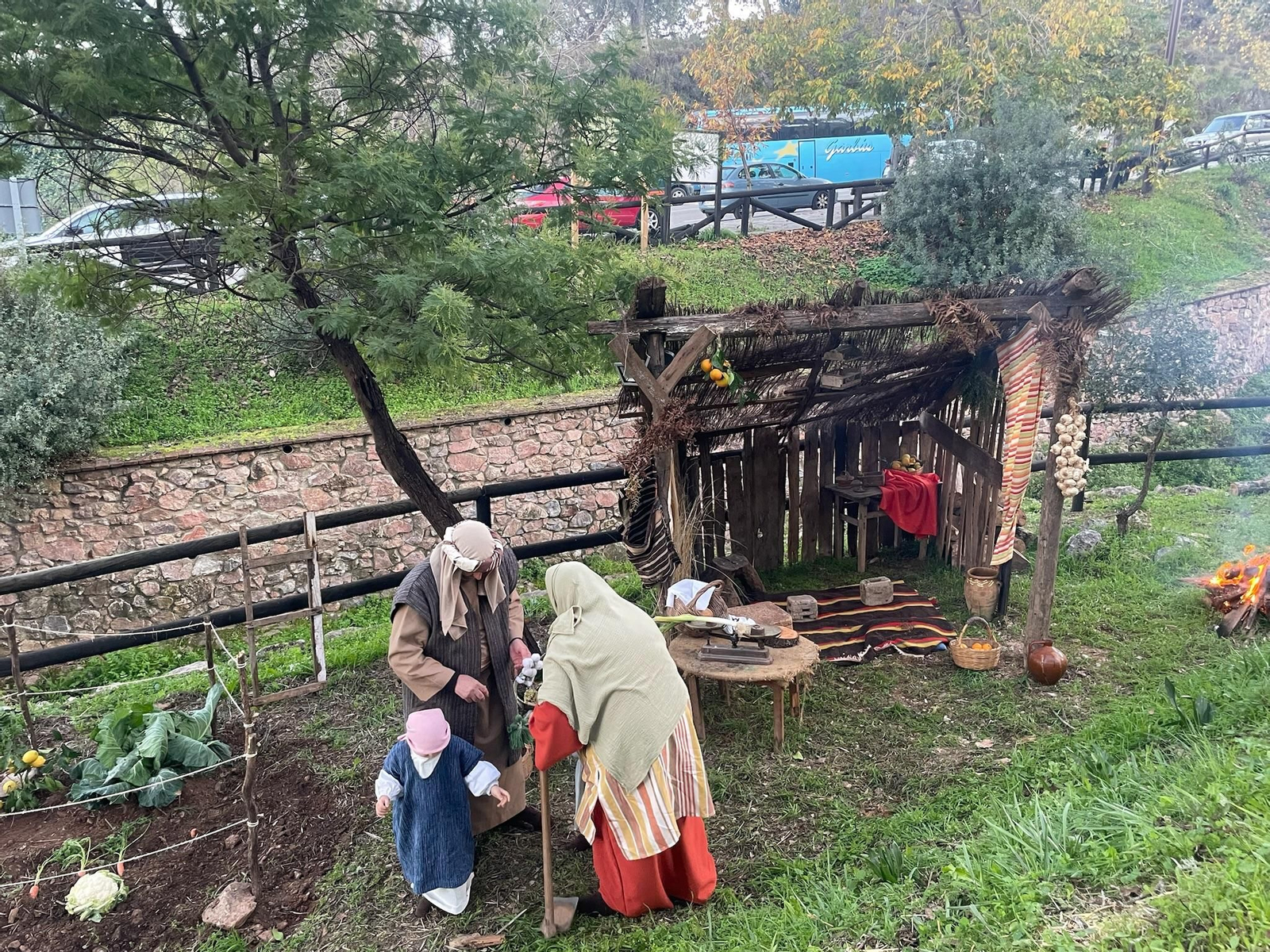 Así es uno de los Belenes Vivientes más bonitos que podrás ver este puente en Huelva