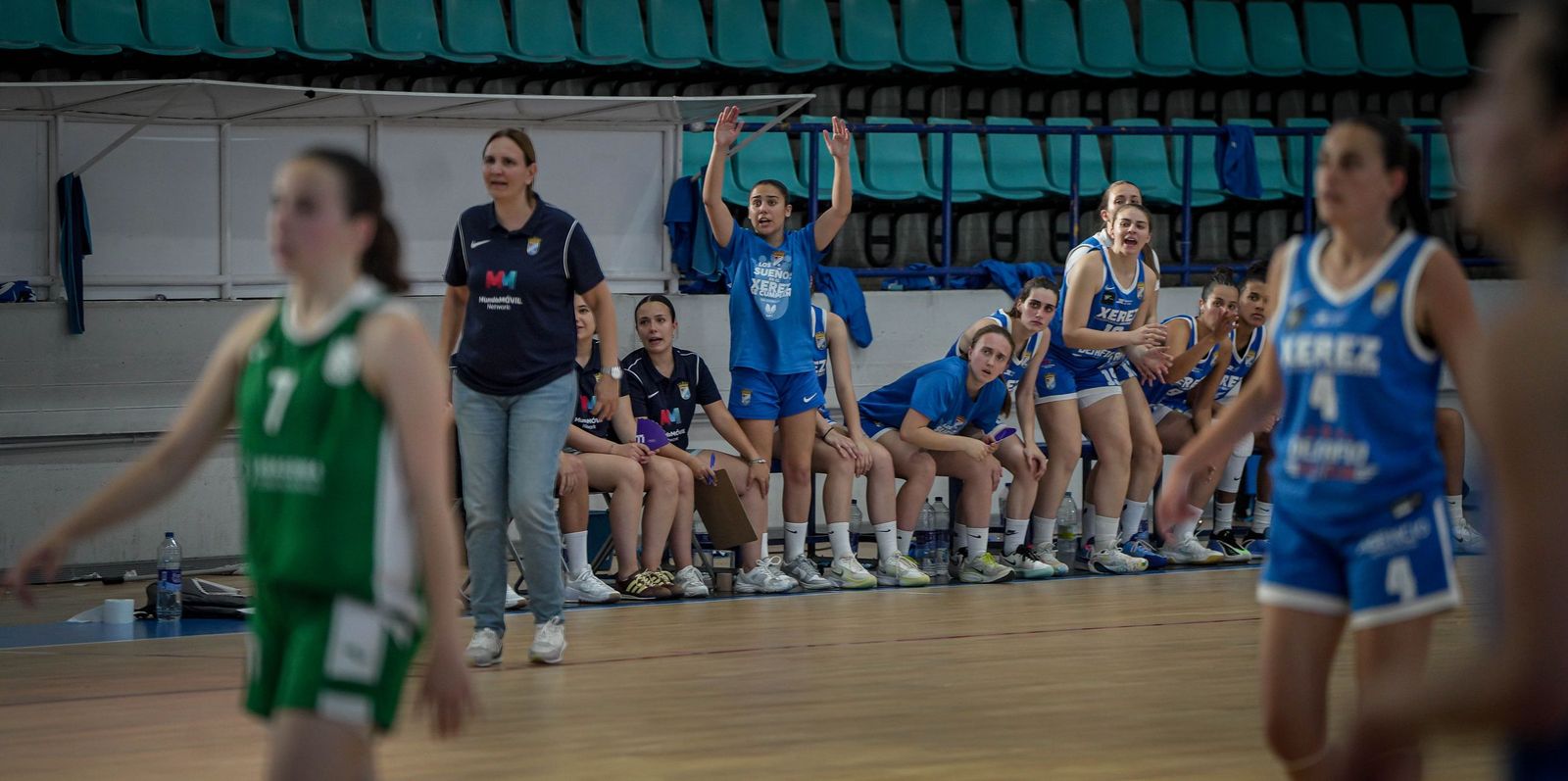 Imágenes del ascenso del Xerez CD Baloncesto a la Liga Femenina 2