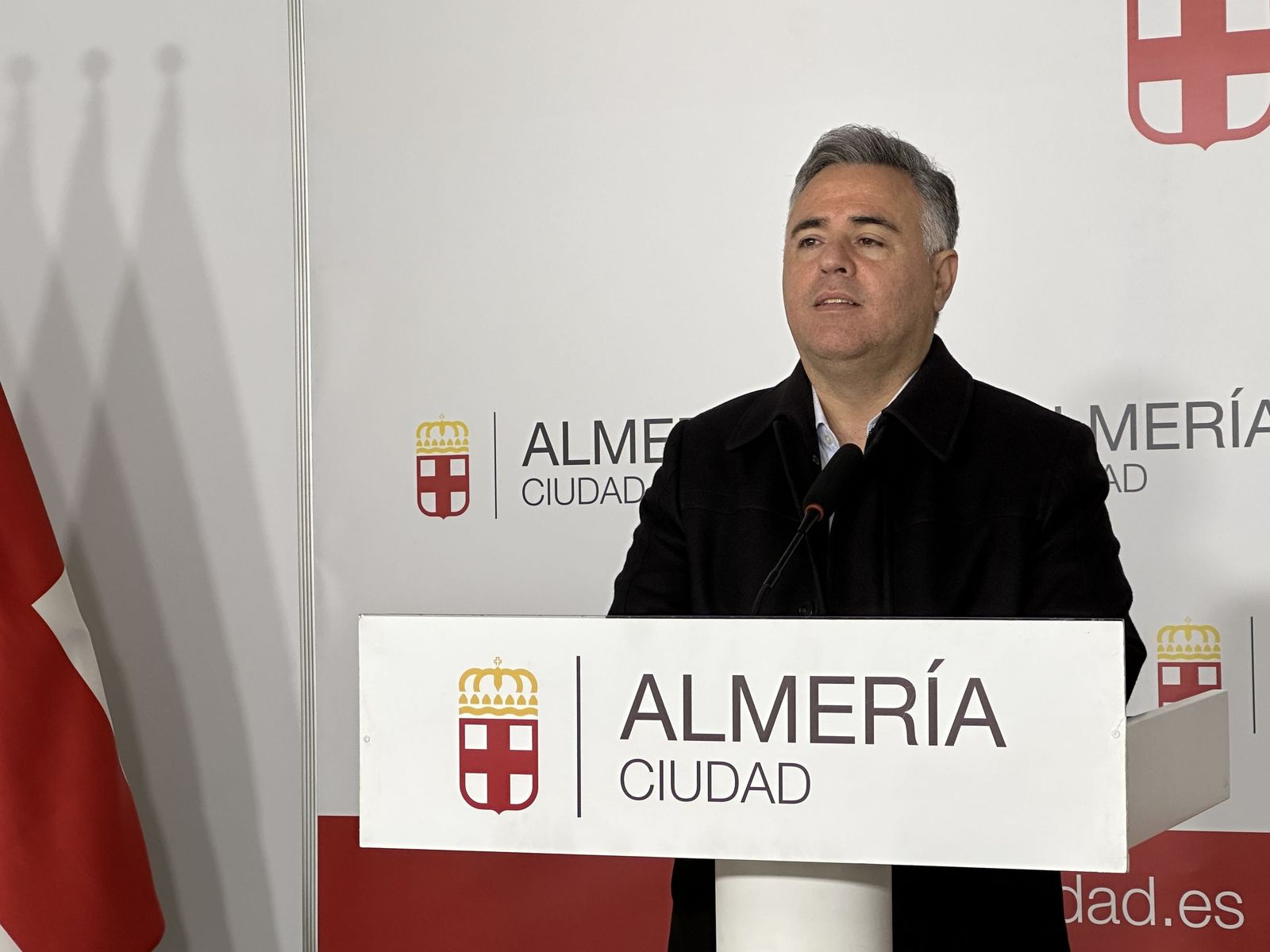 Antonio Ruano, en rueda de prensa.