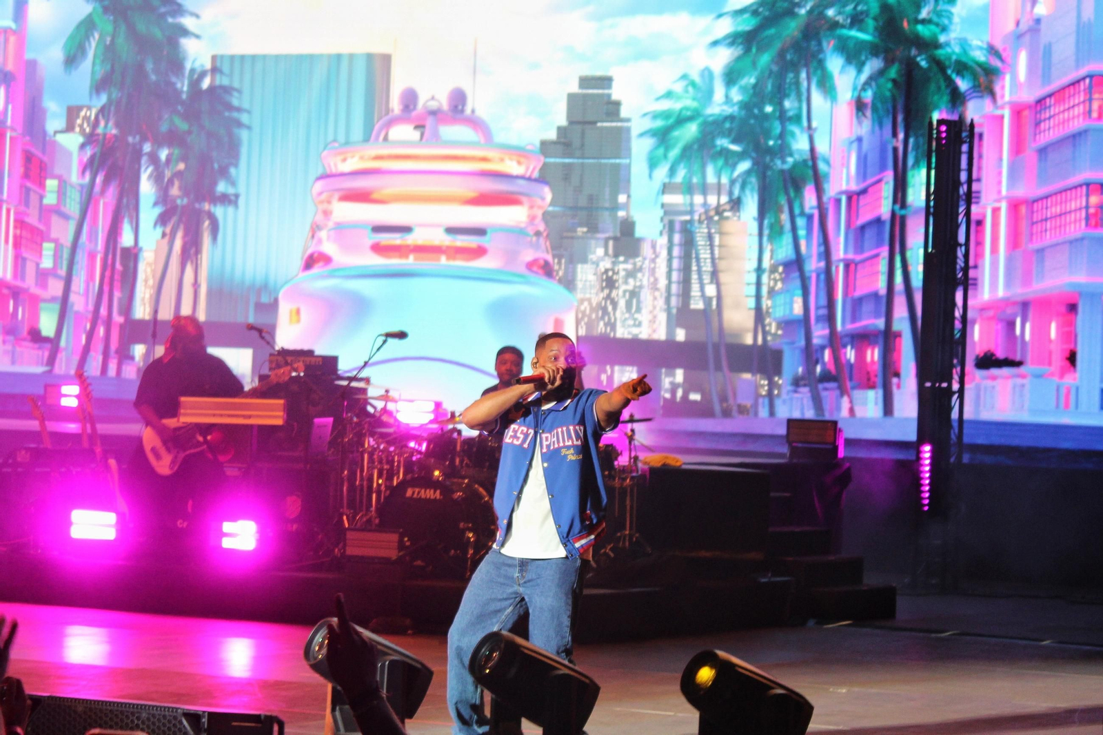 Will Smith en su concierto en Starlite Occident.