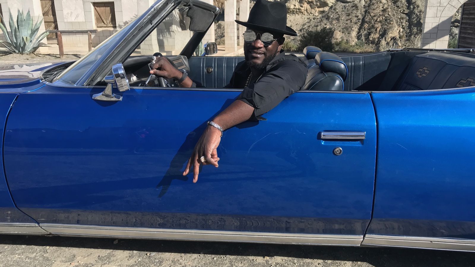 El rapero francés H Magnum en Western Leone.