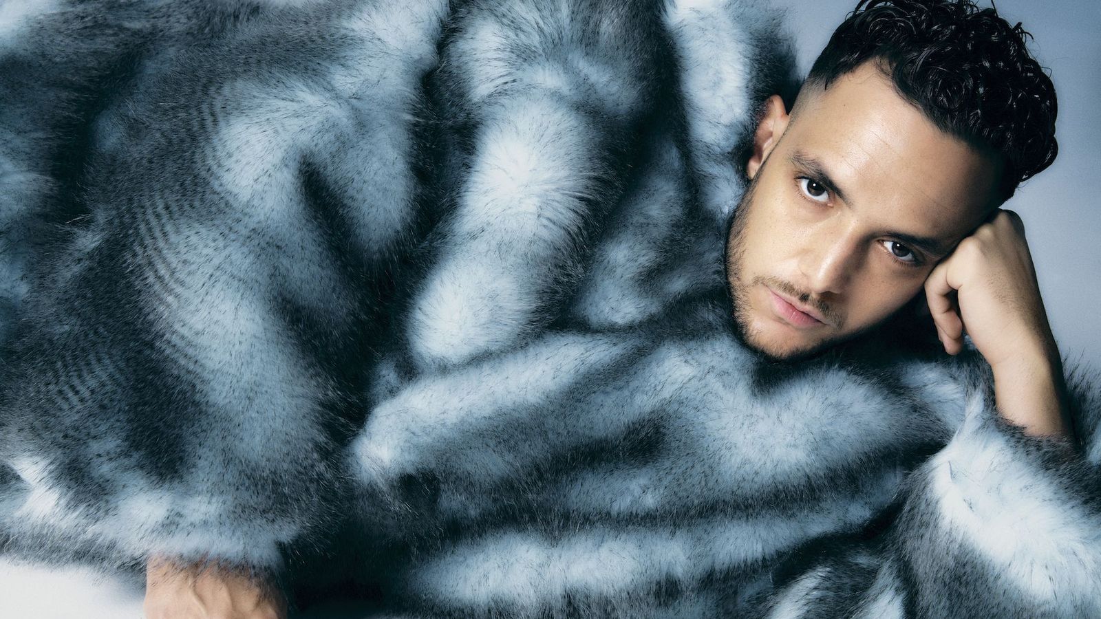 El cantante, en su último reportaje para una revista.