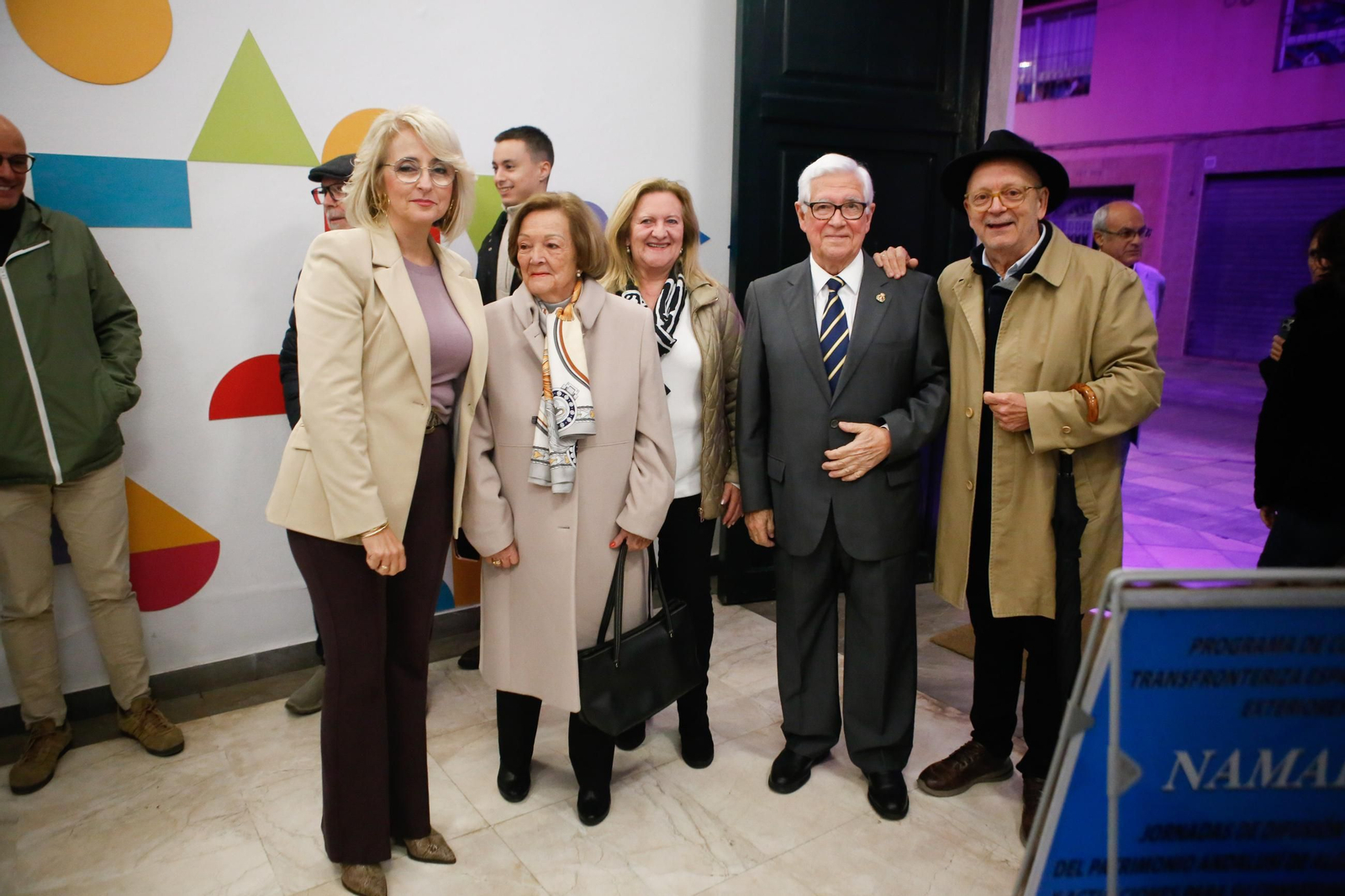 Las fotos de la inauguración de la exposición por el 50 aniversario de Tria 75