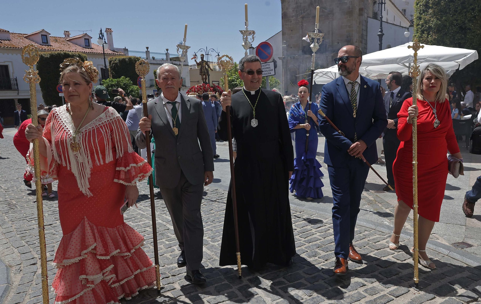 Fotos de la procesión de San Isidro en la Feria de Los Barrios 2025