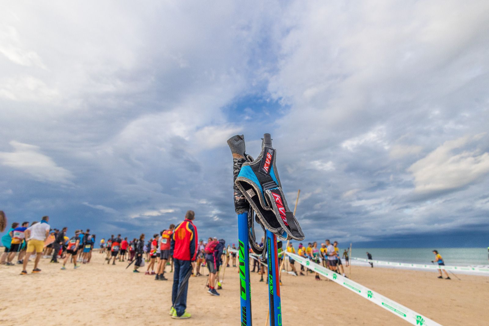 Imágenes del V Desafío Solidario Playa del Castillo de San Fernando.