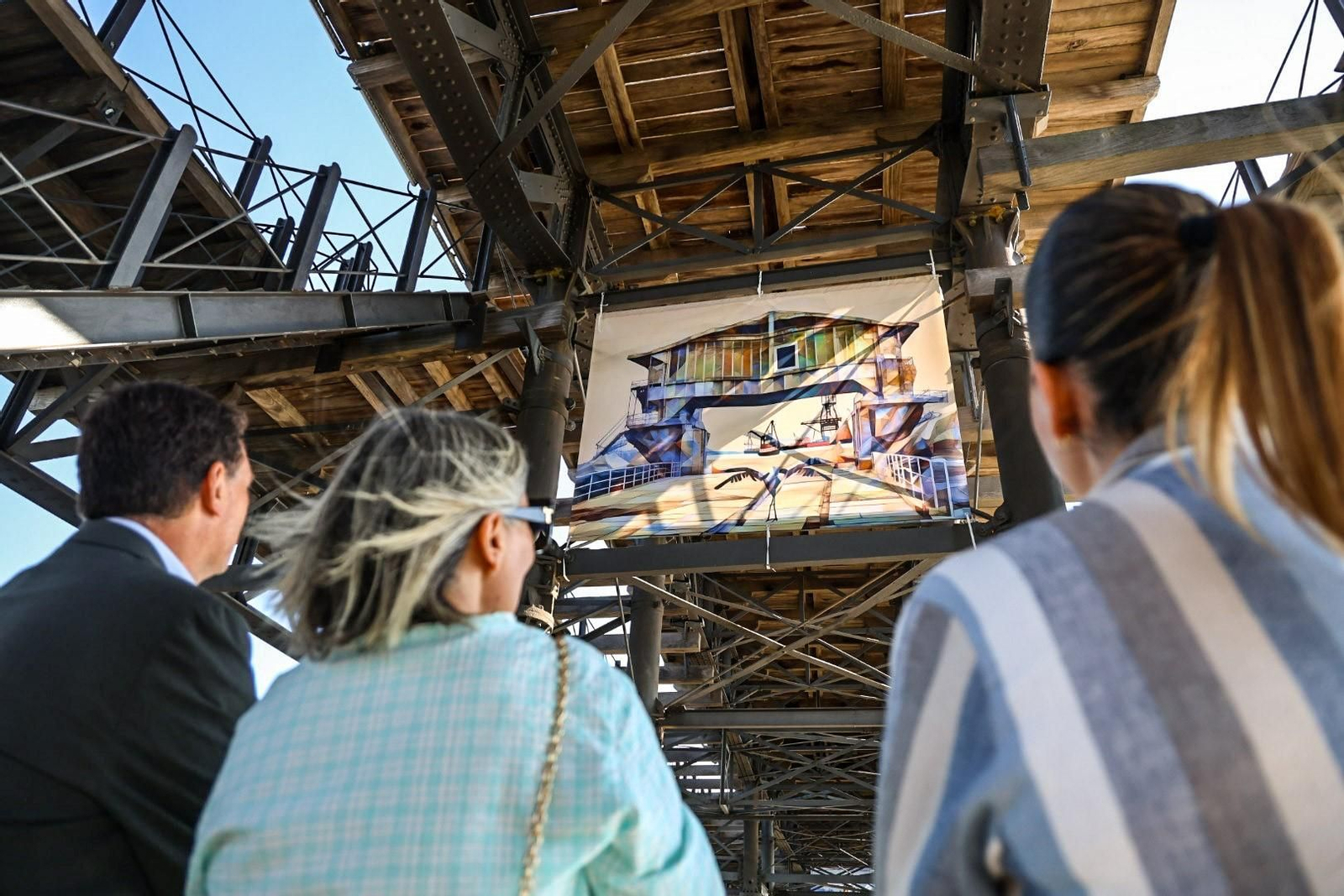 Una de las obras de la exposición